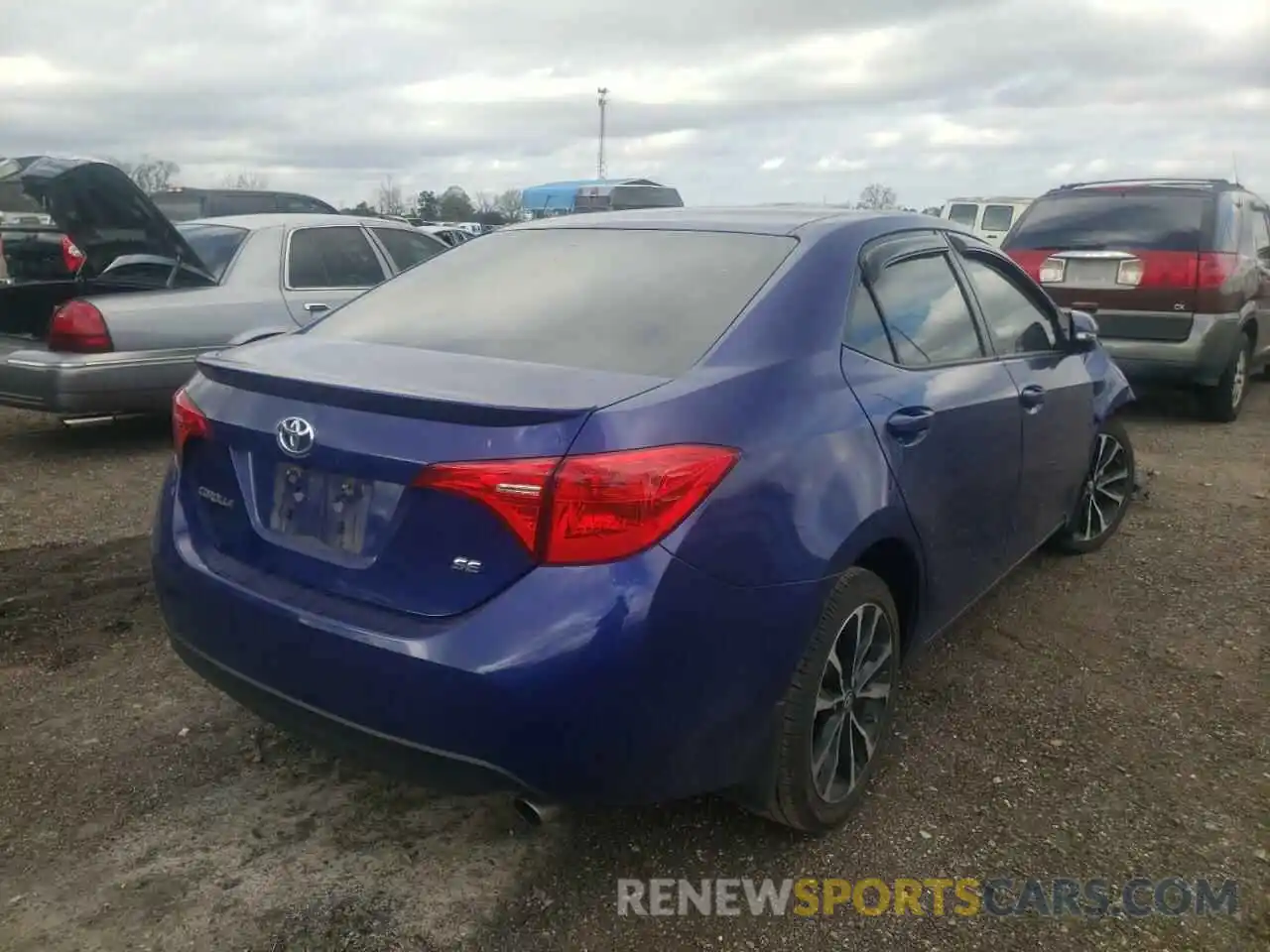 4 Photograph of a damaged car 2T1BURHEXKC222667 TOYOTA COROLLA 2019