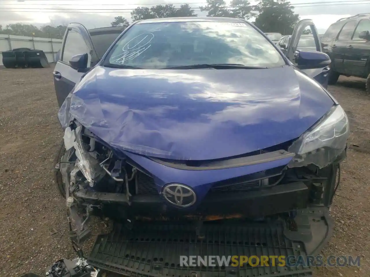 7 Photograph of a damaged car 2T1BURHEXKC222667 TOYOTA COROLLA 2019