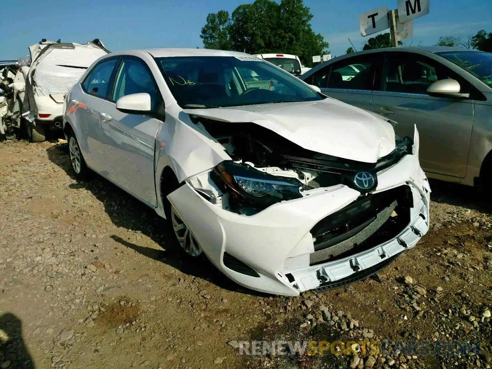 1 Фотография поврежденного автомобиля 2T1BURHEXKC222734 TOYOTA COROLLA 2019