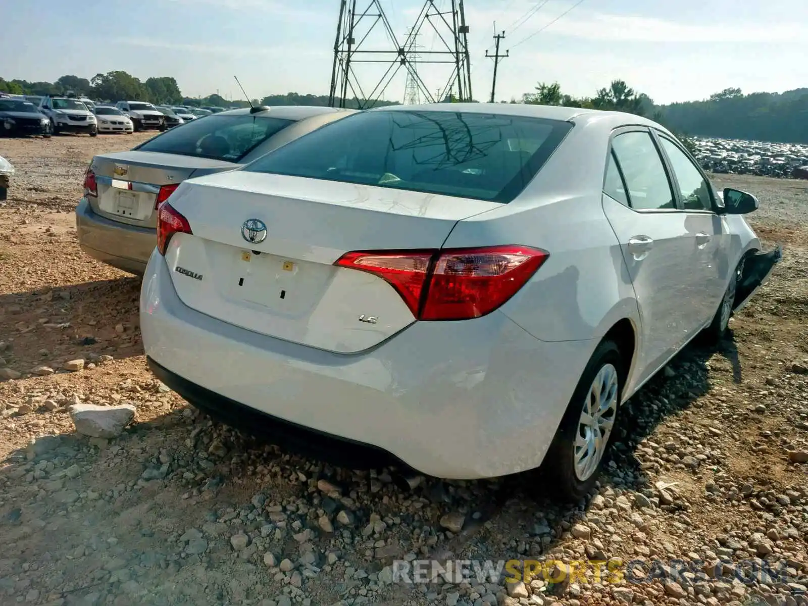 4 Photograph of a damaged car 2T1BURHEXKC222734 TOYOTA COROLLA 2019