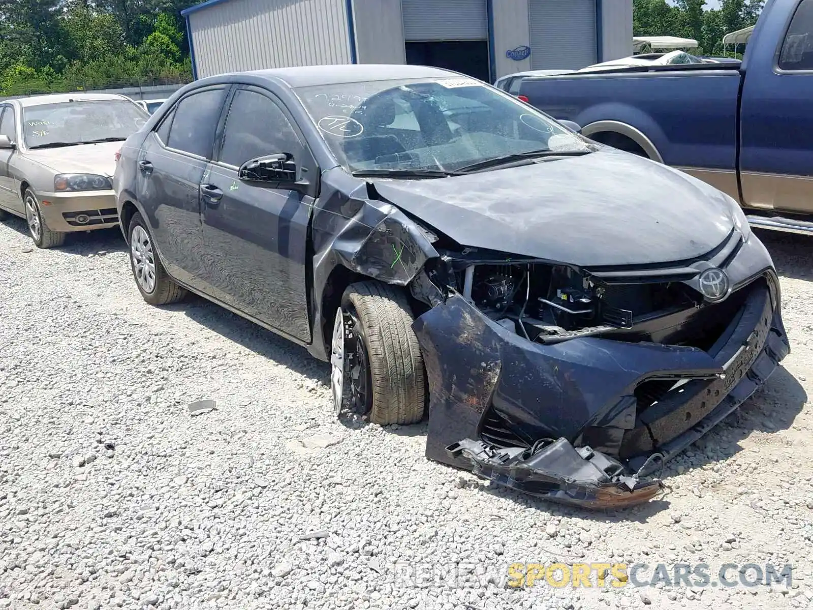 1 Photograph of a damaged car 2T1BURHEXKC222992 TOYOTA COROLLA 2019