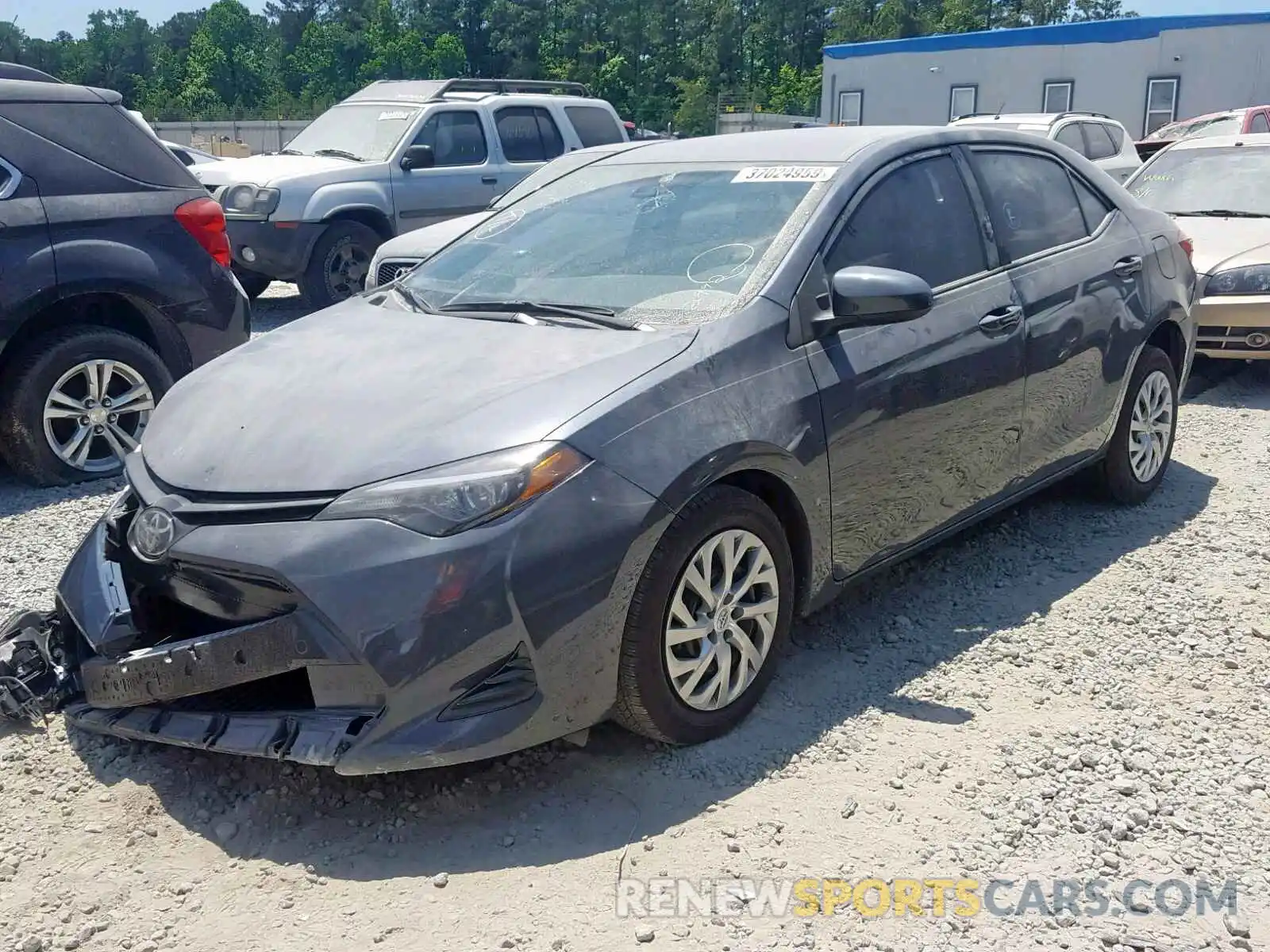 2 Photograph of a damaged car 2T1BURHEXKC222992 TOYOTA COROLLA 2019