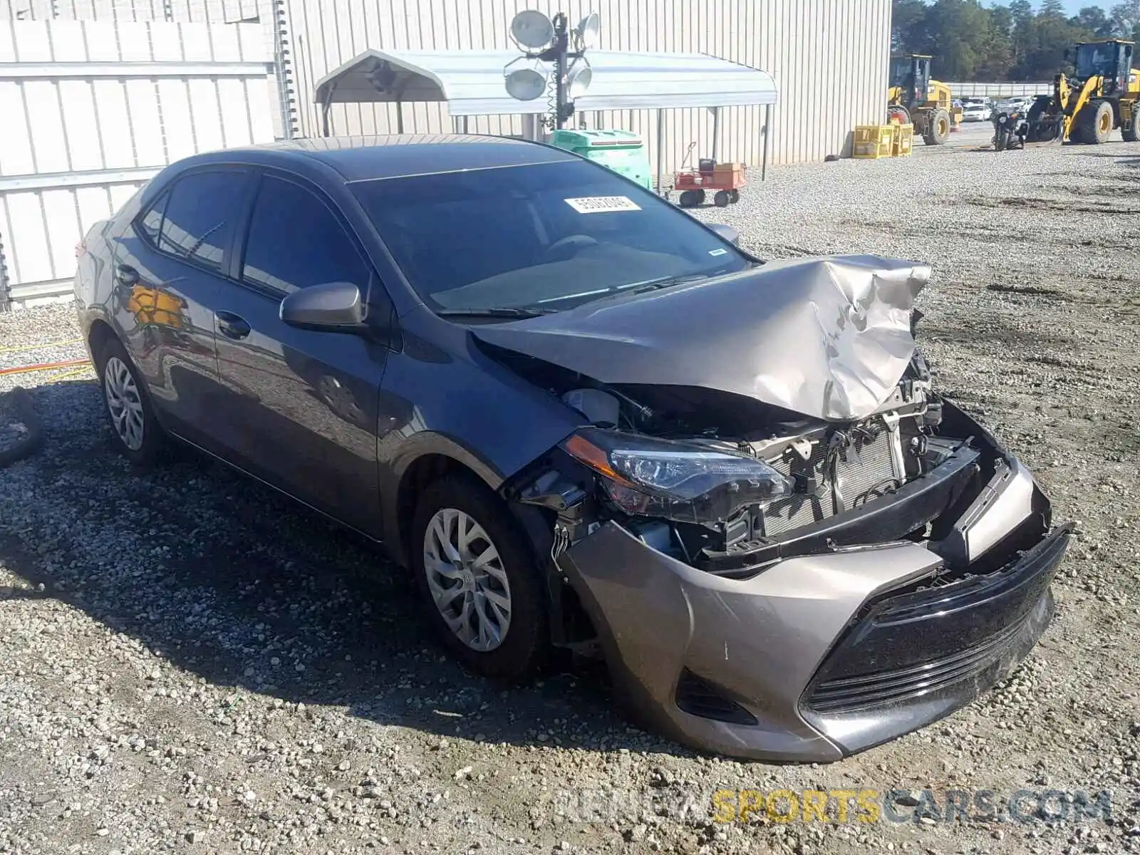 1 Photograph of a damaged car 2T1BURHEXKC223012 TOYOTA COROLLA 2019