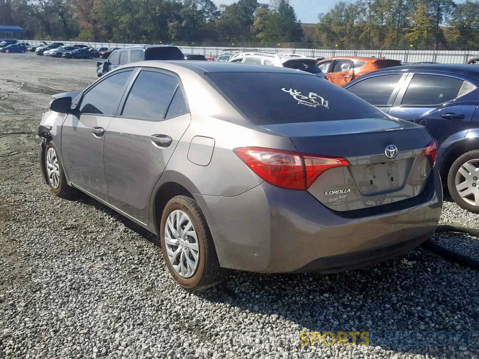 3 Photograph of a damaged car 2T1BURHEXKC223012 TOYOTA COROLLA 2019