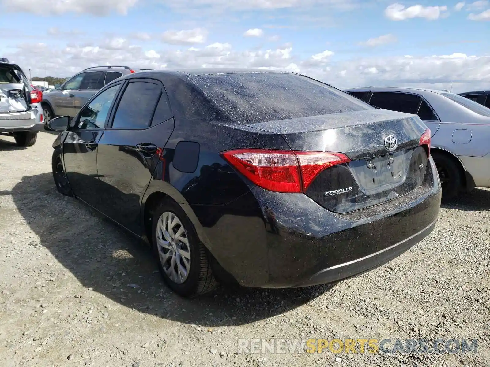 3 Photograph of a damaged car 2T1BURHEXKC223186 TOYOTA COROLLA 2019