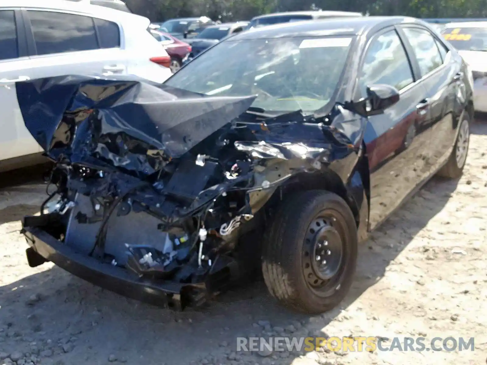 2 Photograph of a damaged car 2T1BURHEXKC223415 TOYOTA COROLLA 2019