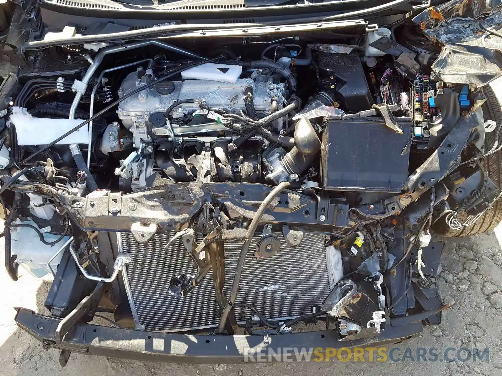 7 Photograph of a damaged car 2T1BURHEXKC223415 TOYOTA COROLLA 2019