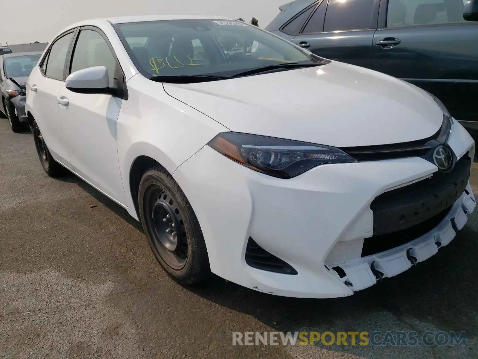 1 Photograph of a damaged car 2T1BURHEXKC223866 TOYOTA COROLLA 2019