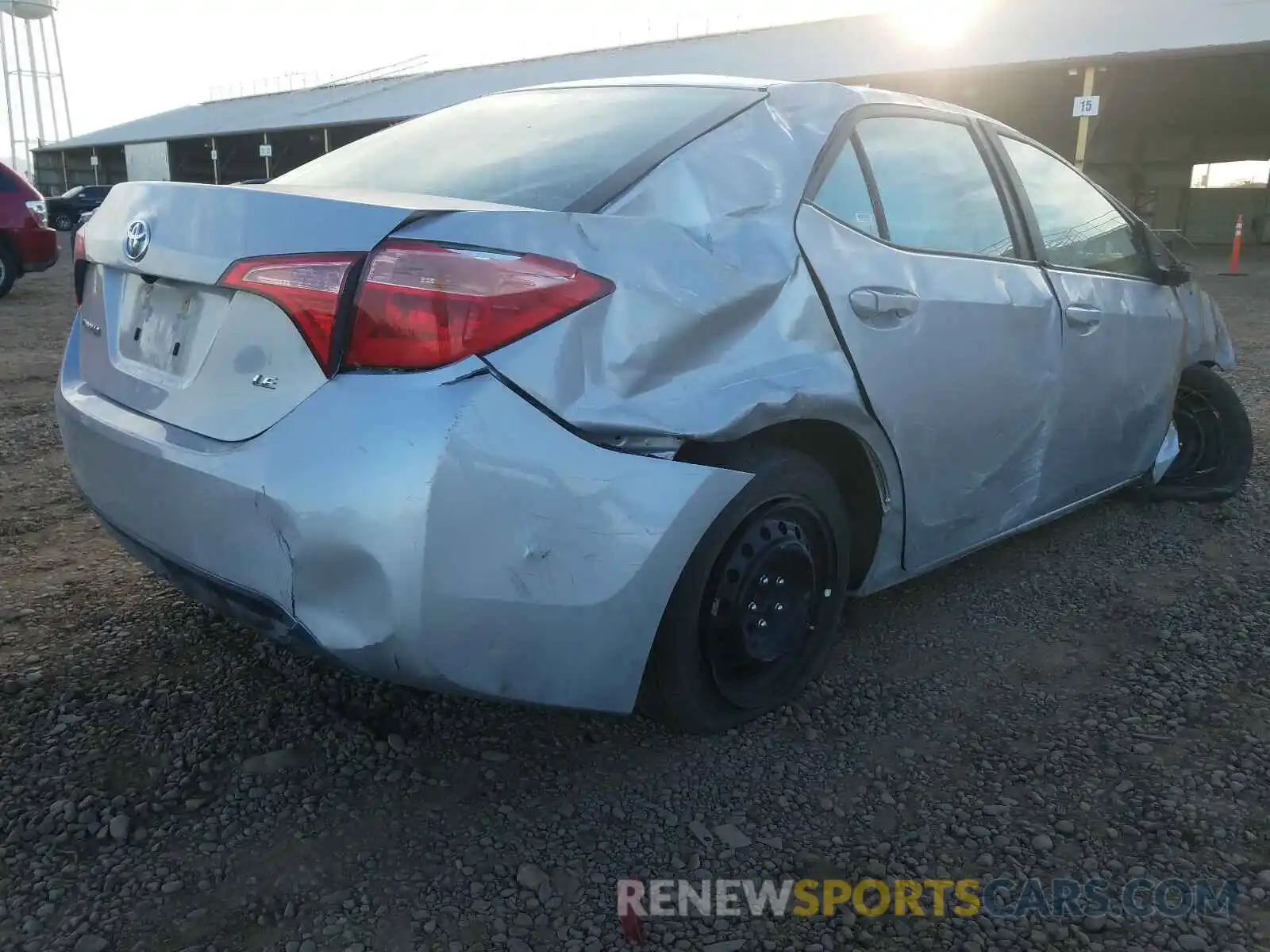 4 Photograph of a damaged car 2T1BURHEXKC223897 TOYOTA COROLLA 2019