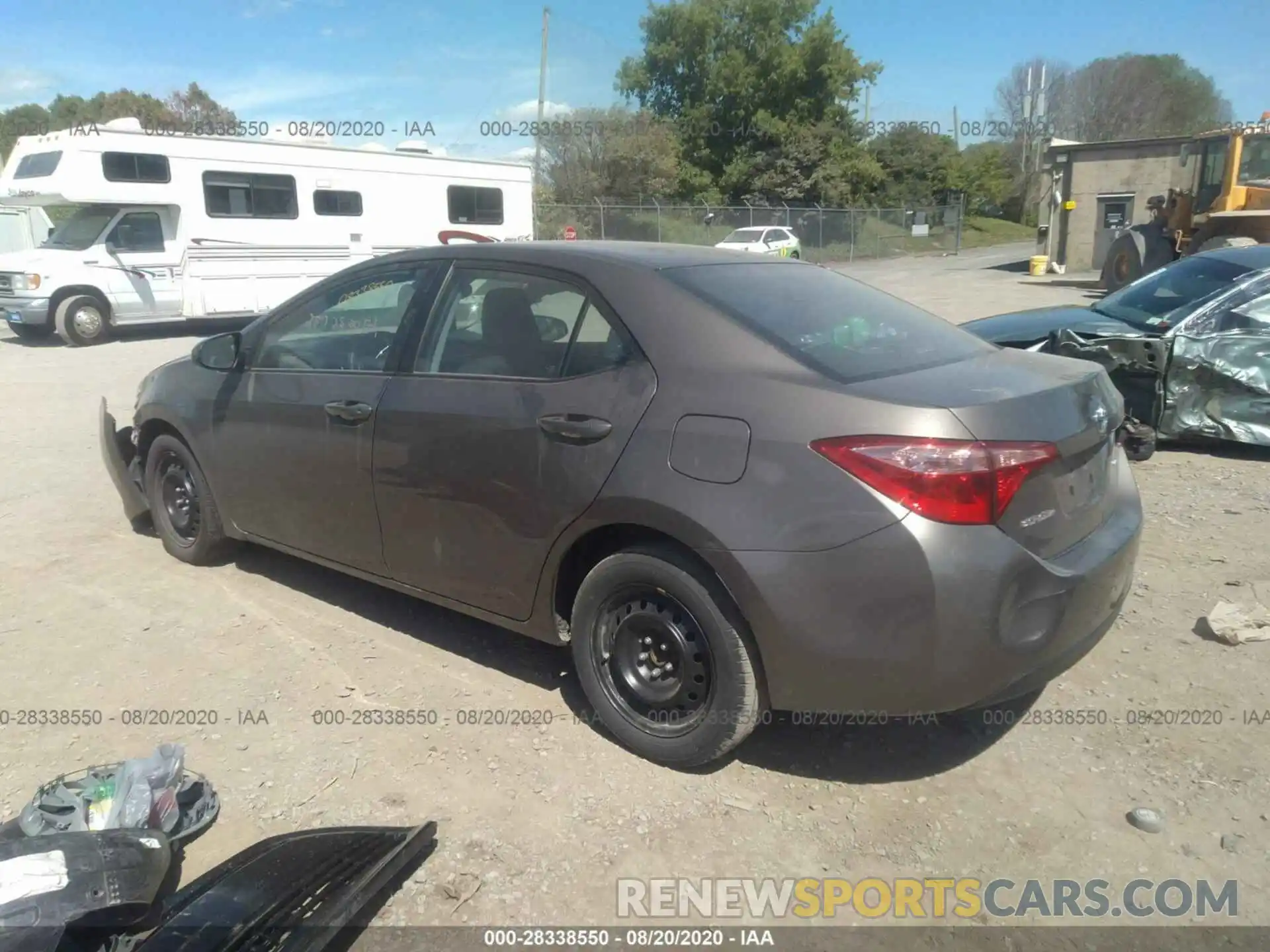 3 Photograph of a damaged car 2T1BURHEXKC223981 TOYOTA COROLLA 2019