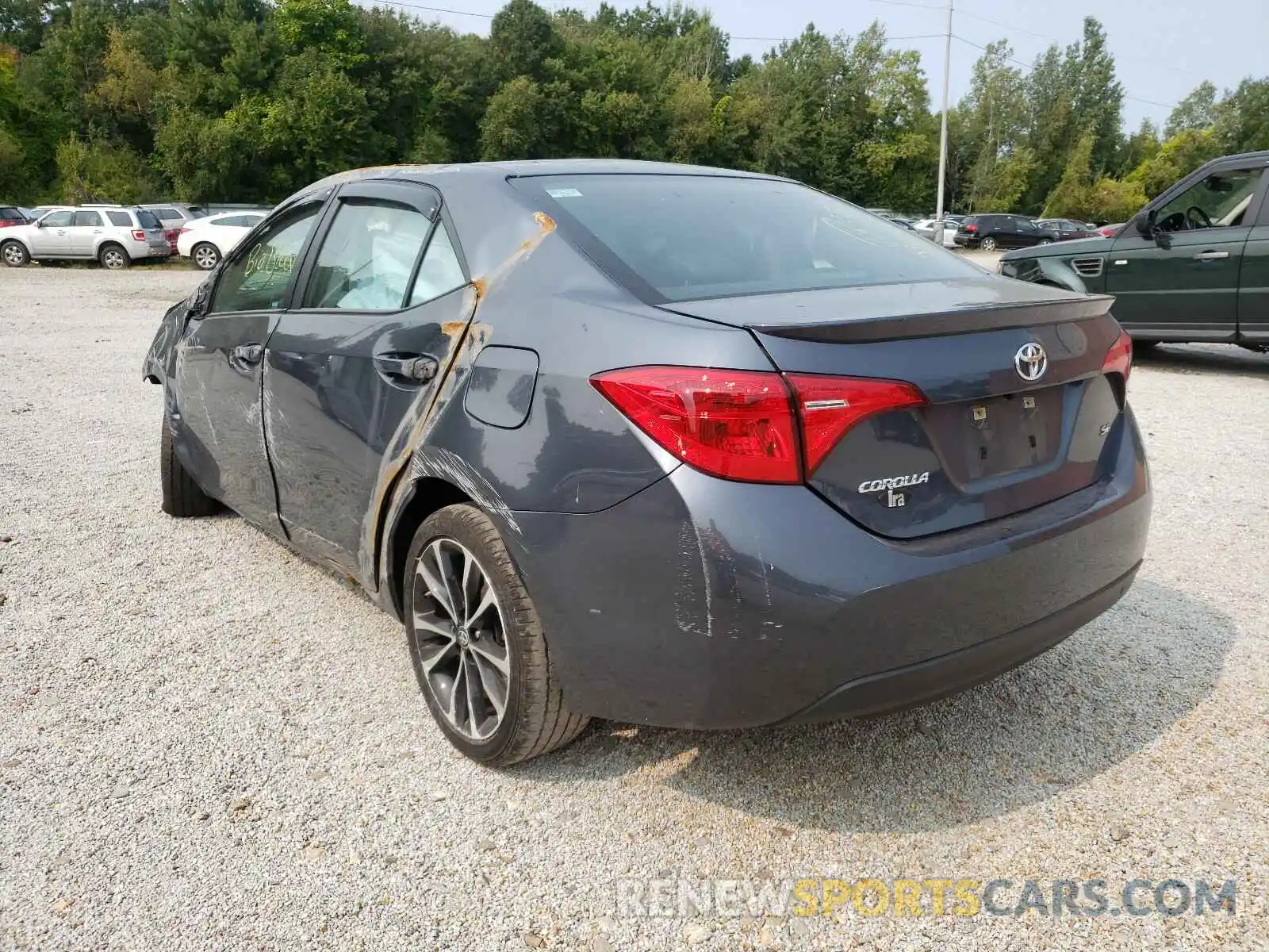 3 Photograph of a damaged car 2T1BURHEXKC224113 TOYOTA COROLLA 2019