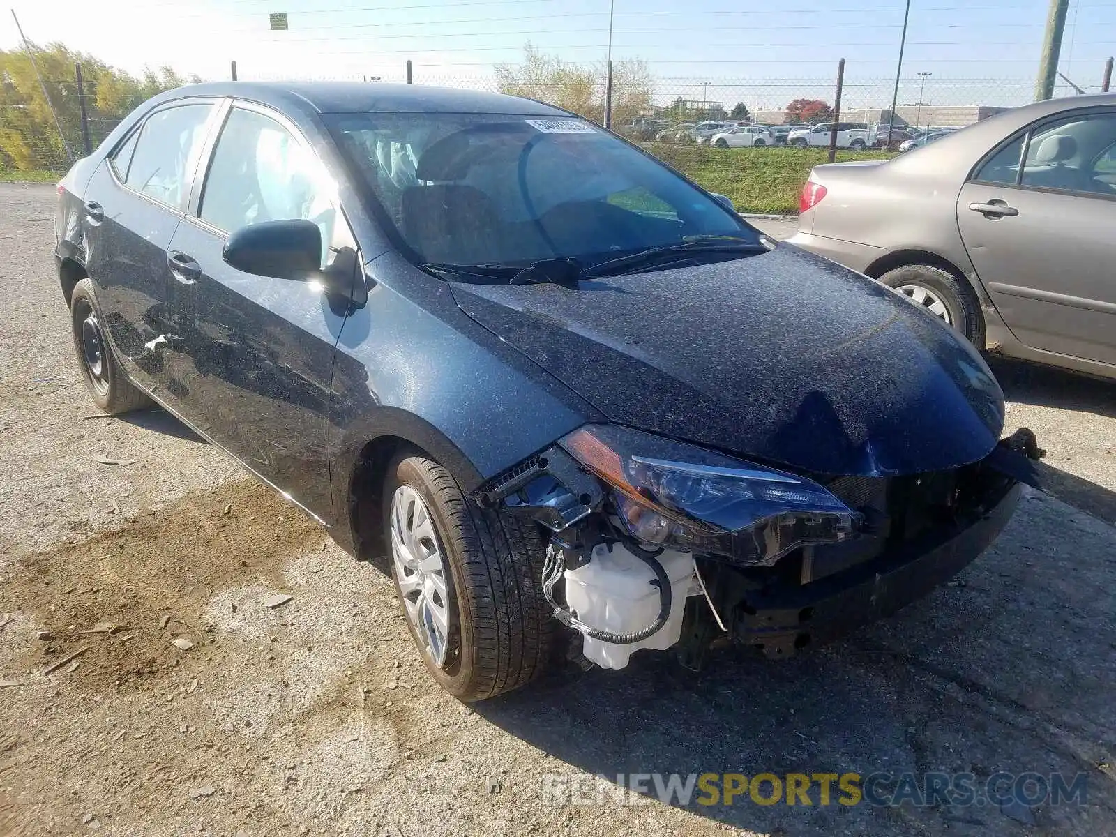 1 Photograph of a damaged car 2T1BURHEXKC224449 TOYOTA COROLLA 2019