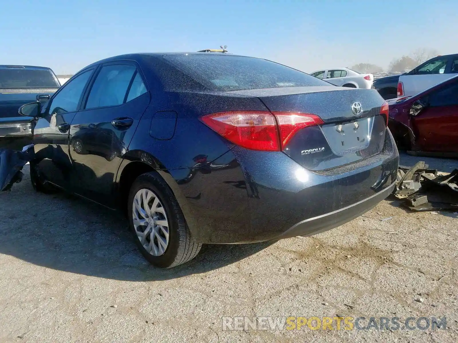 3 Photograph of a damaged car 2T1BURHEXKC224449 TOYOTA COROLLA 2019