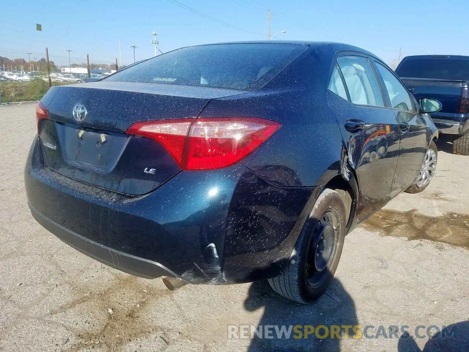 4 Photograph of a damaged car 2T1BURHEXKC224449 TOYOTA COROLLA 2019