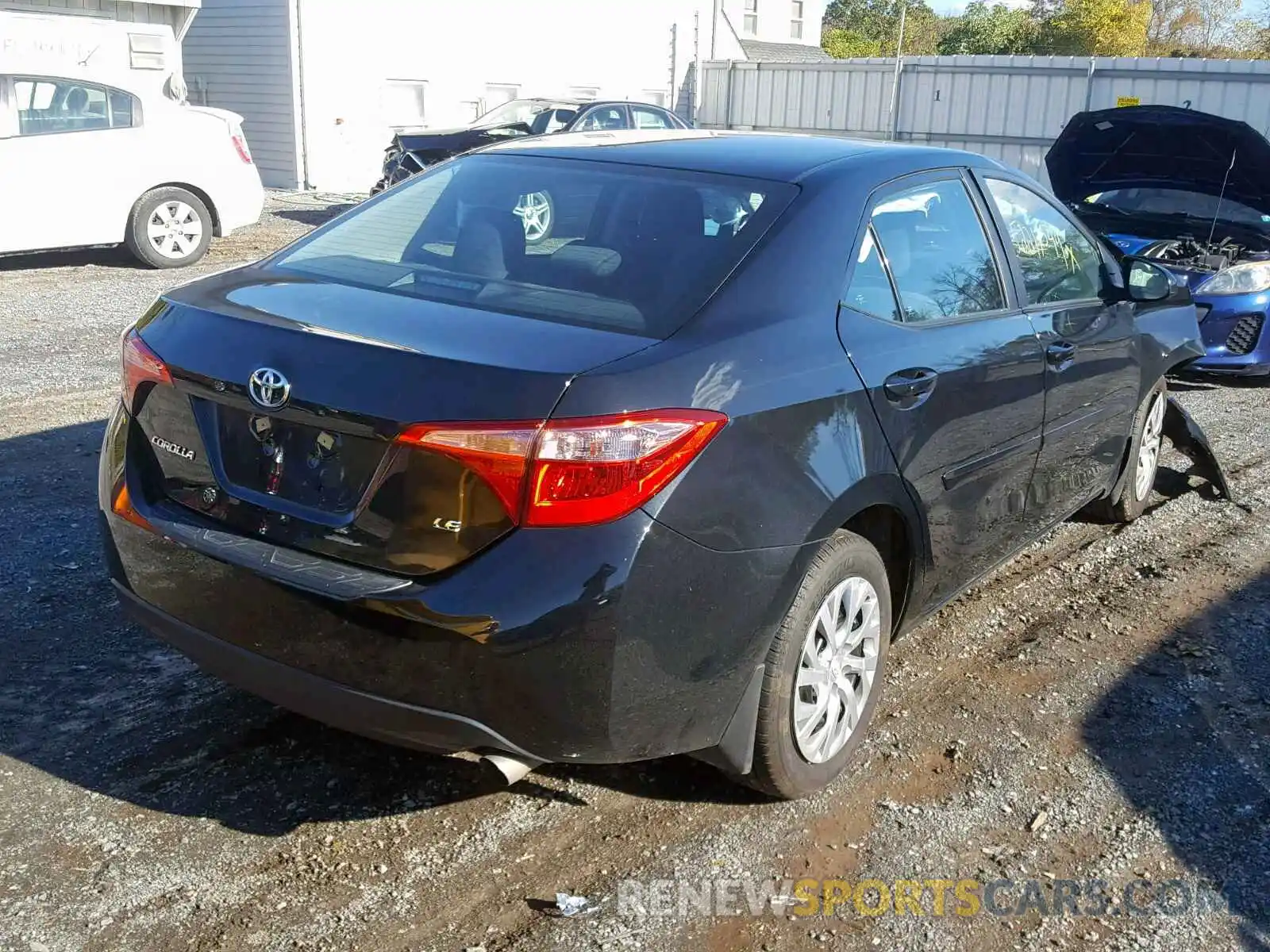 4 Photograph of a damaged car 2T1BURHEXKC224922 TOYOTA COROLLA 2019