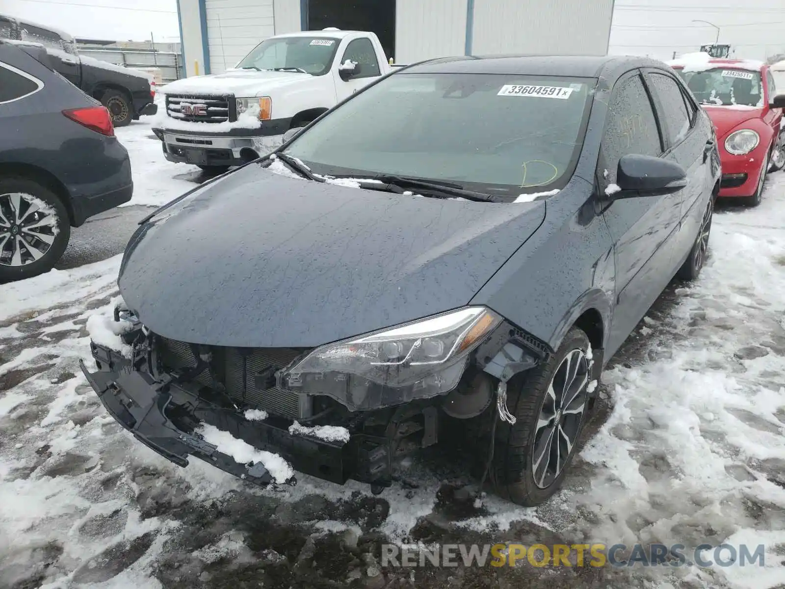 2 Photograph of a damaged car 2T1BURHEXKC225228 TOYOTA COROLLA 2019