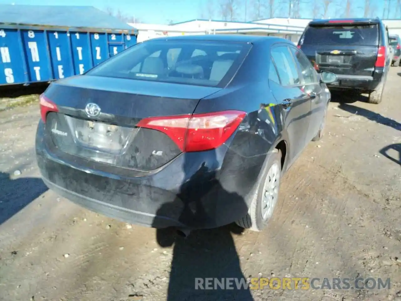 4 Photograph of a damaged car 2T1BURHEXKC225276 TOYOTA COROLLA 2019