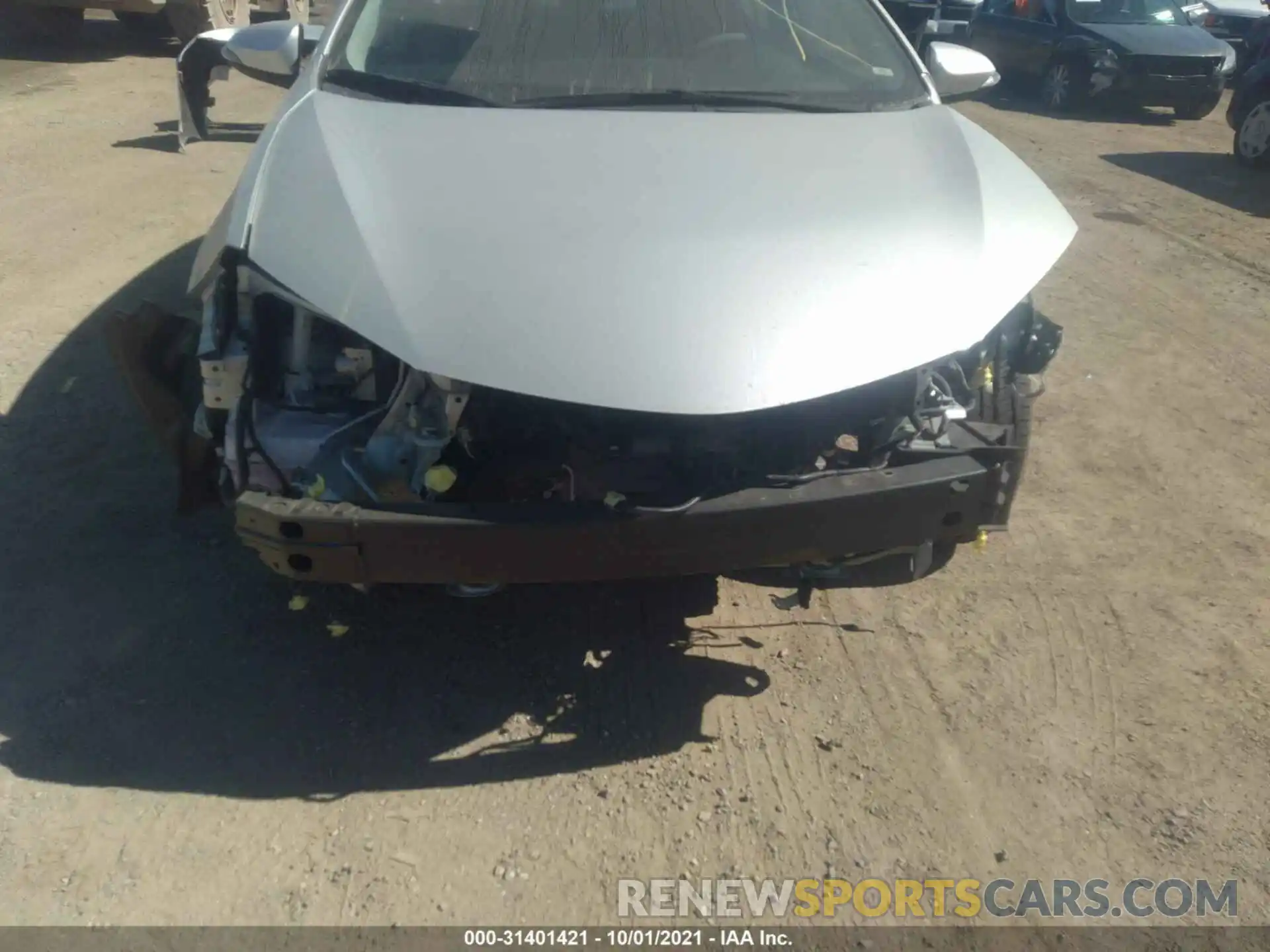 6 Photograph of a damaged car 2T1BURHEXKC225858 TOYOTA COROLLA 2019