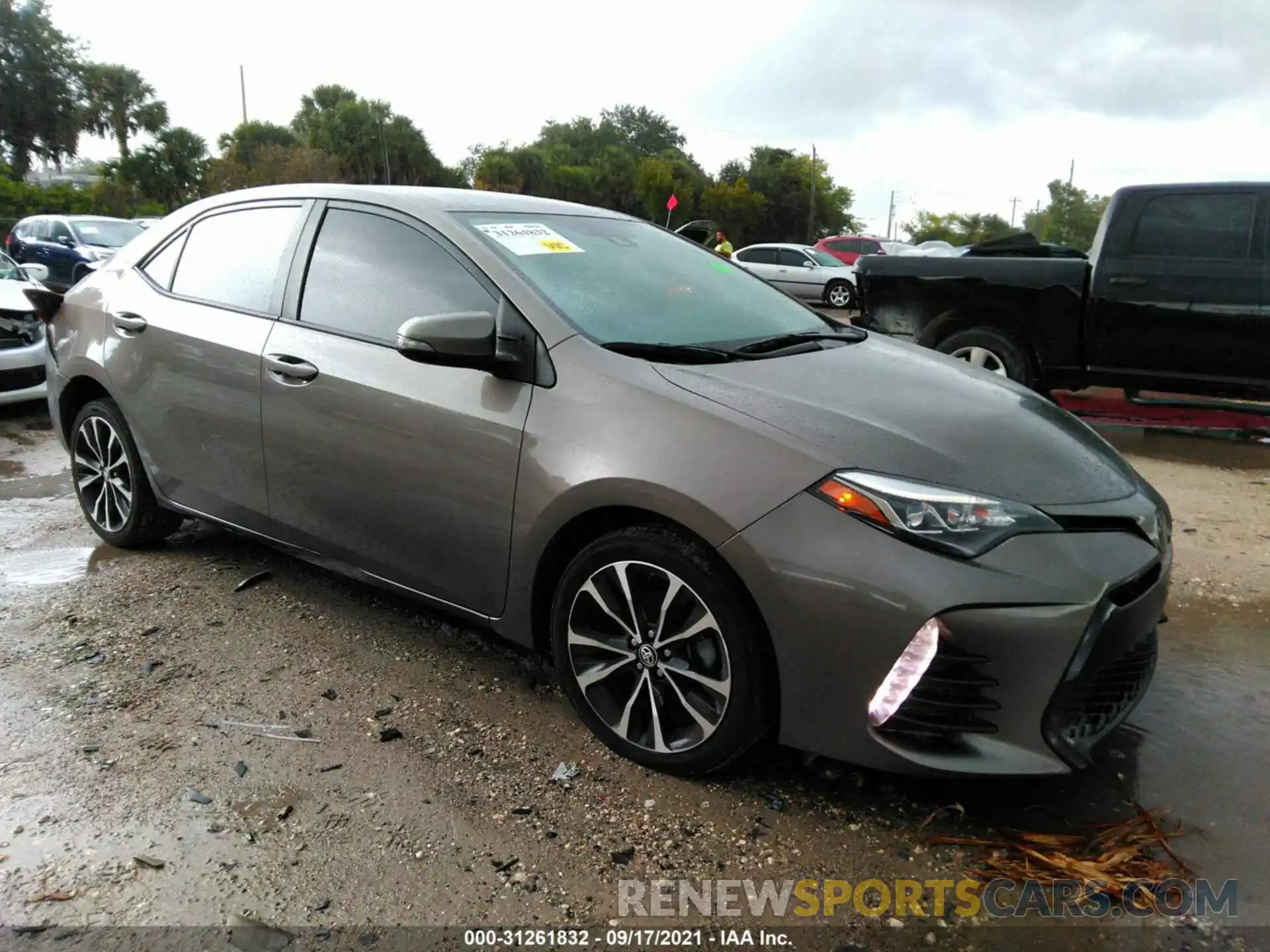 1 Photograph of a damaged car 2T1BURHEXKC226380 TOYOTA COROLLA 2019