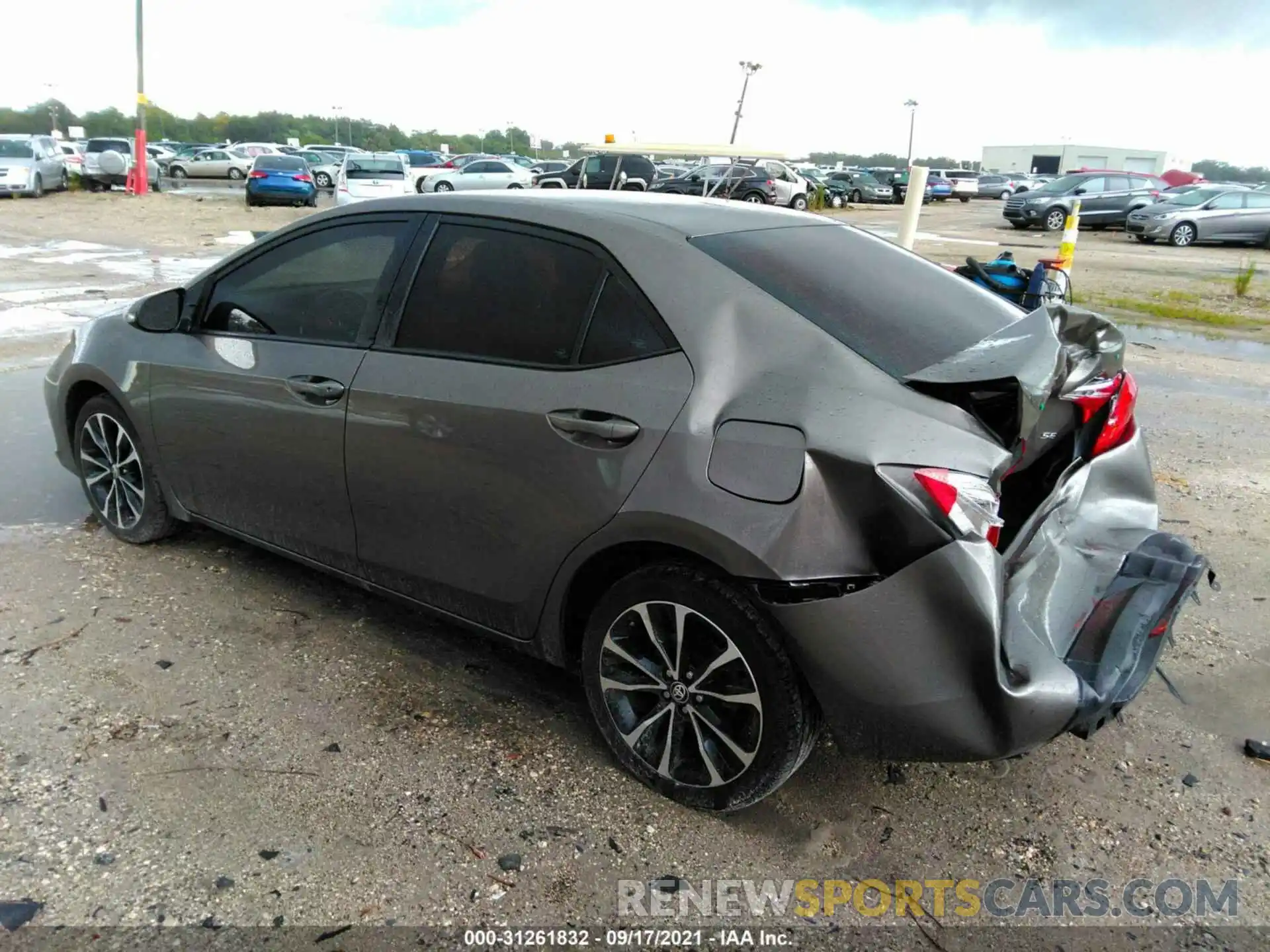 3 Photograph of a damaged car 2T1BURHEXKC226380 TOYOTA COROLLA 2019