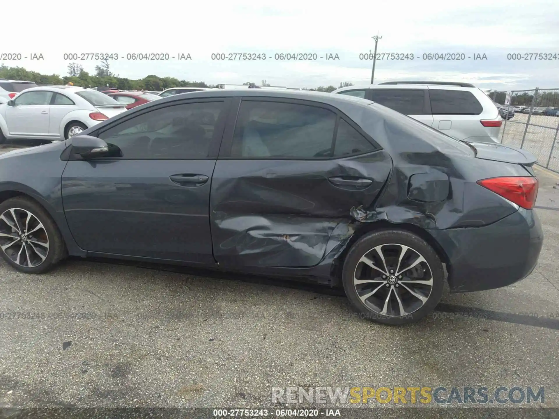 6 Photograph of a damaged car 2T1BURHEXKC226654 TOYOTA COROLLA 2019