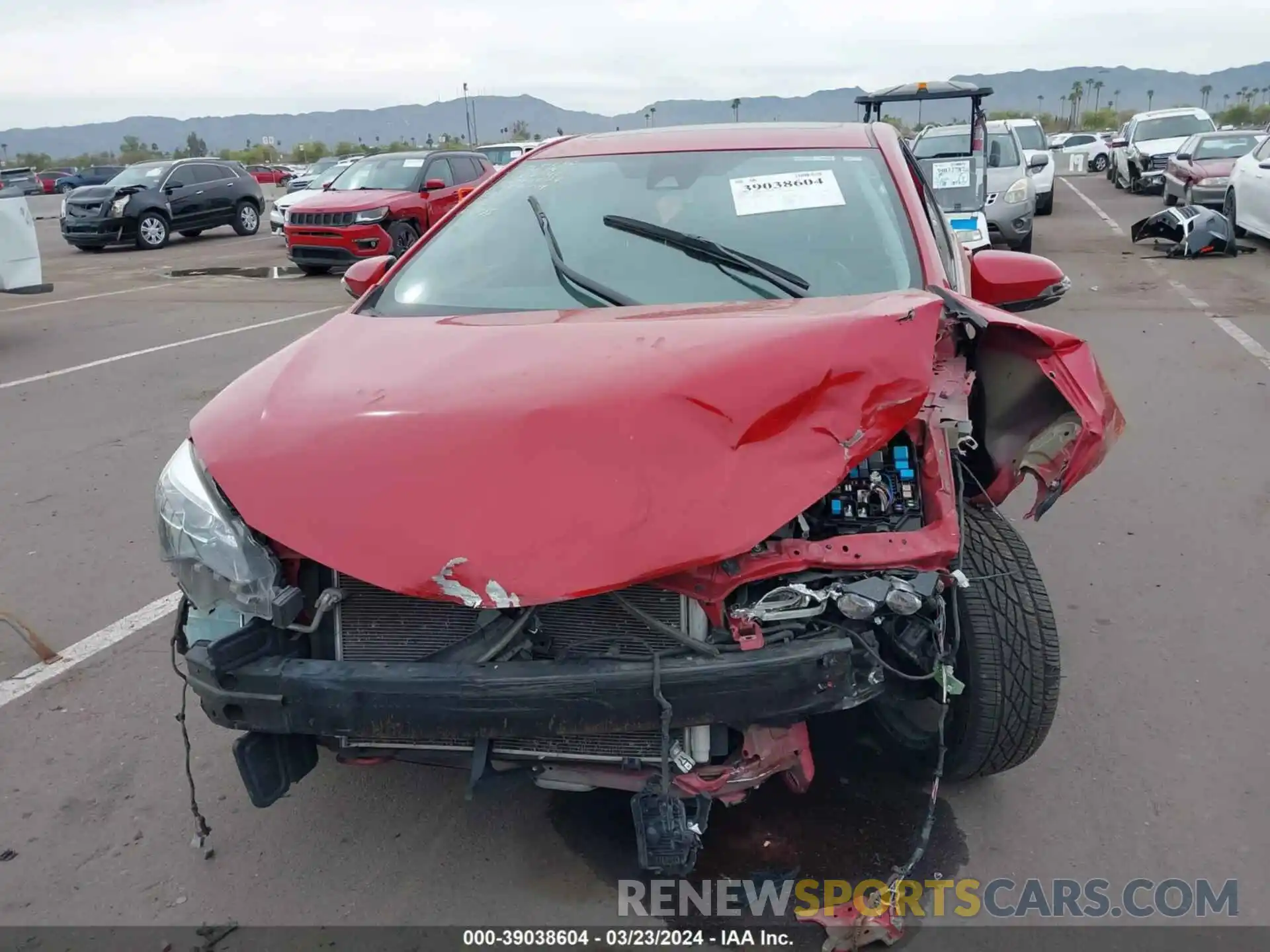 11 Photograph of a damaged car 2T1BURHEXKC226704 TOYOTA COROLLA 2019