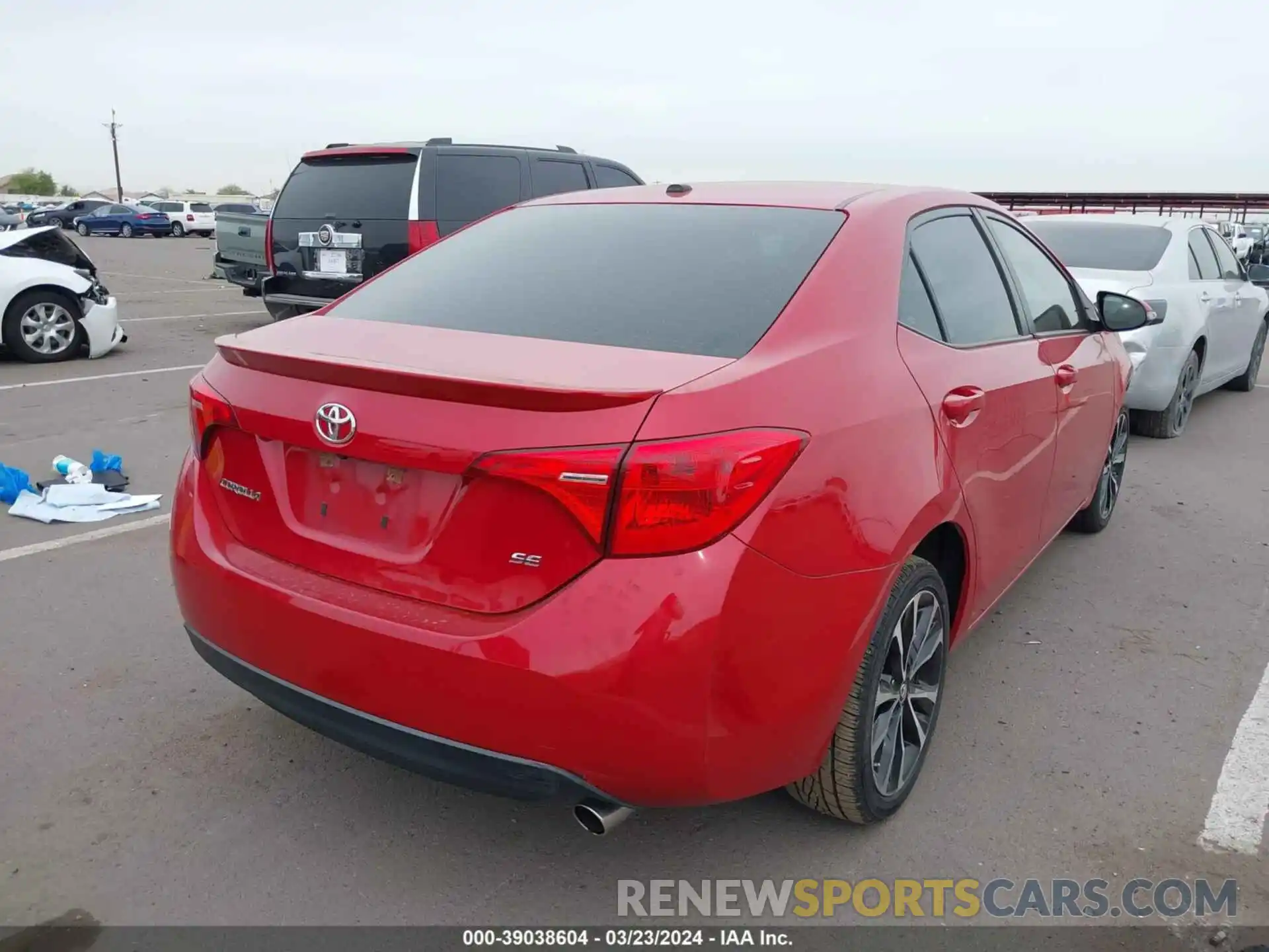 4 Photograph of a damaged car 2T1BURHEXKC226704 TOYOTA COROLLA 2019