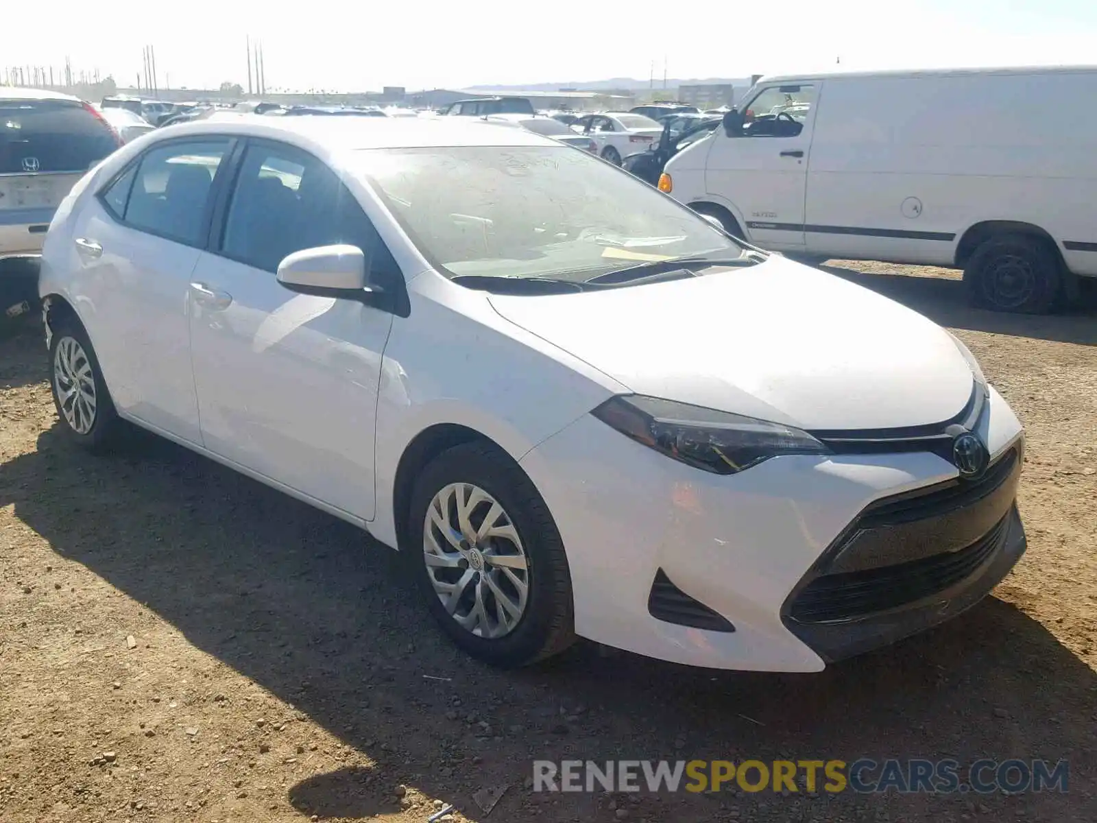 1 Photograph of a damaged car 2T1BURHEXKC226797 TOYOTA COROLLA 2019