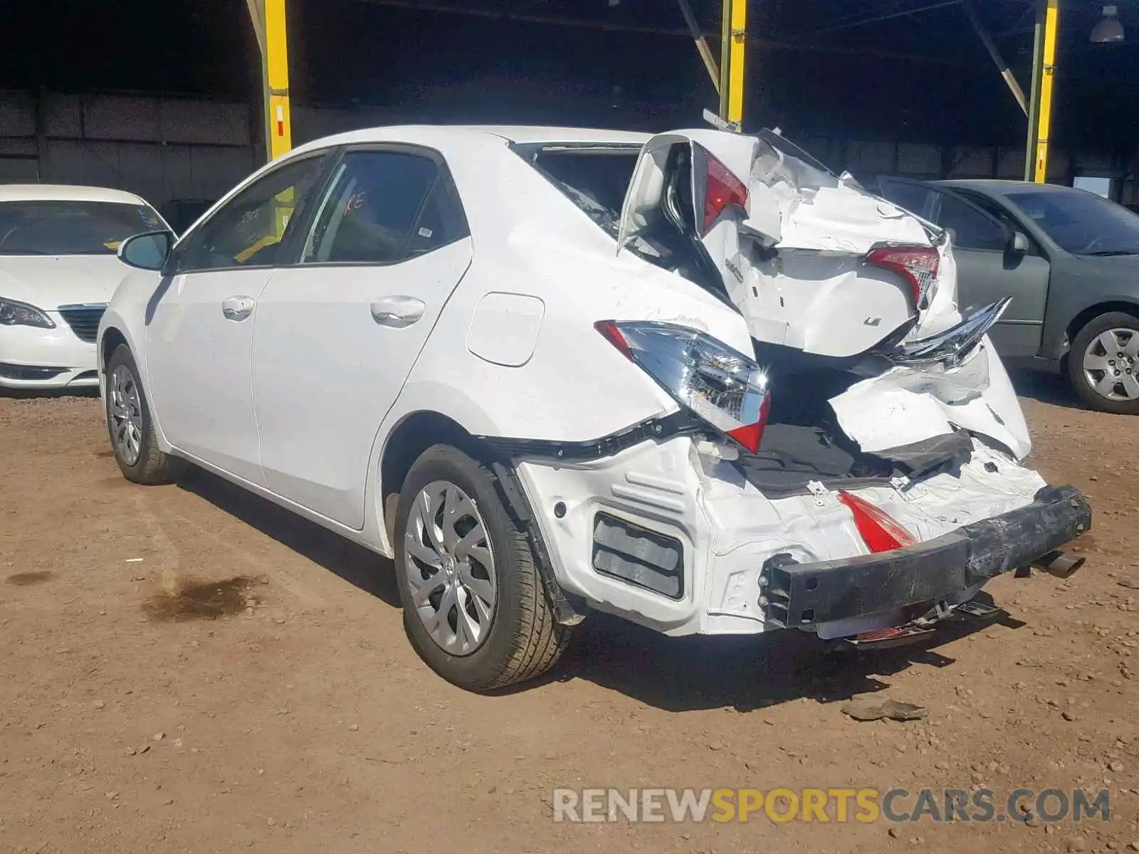 3 Photograph of a damaged car 2T1BURHEXKC226797 TOYOTA COROLLA 2019