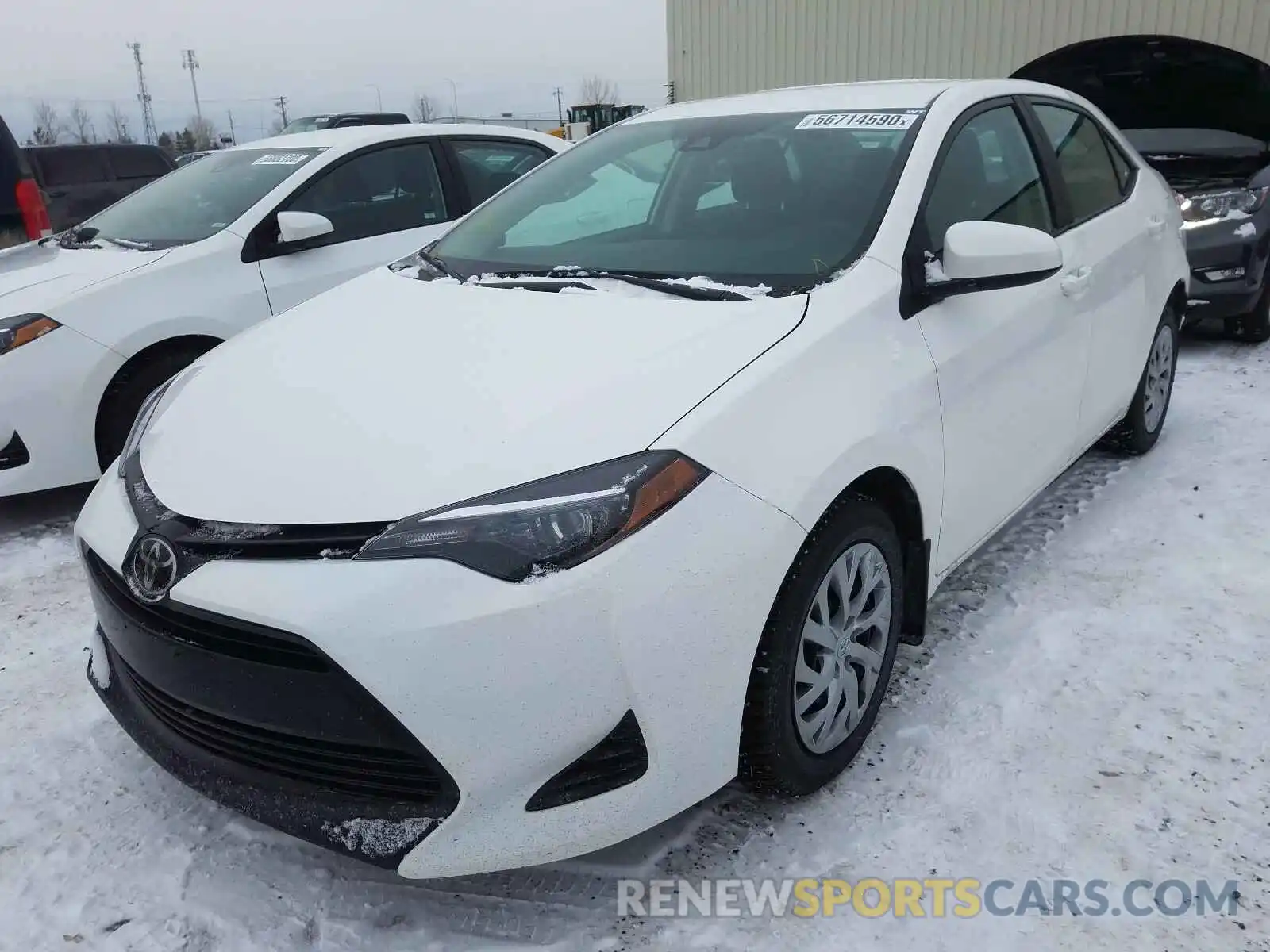 2 Photograph of a damaged car 2T1BURHEXKC227089 TOYOTA COROLLA 2019