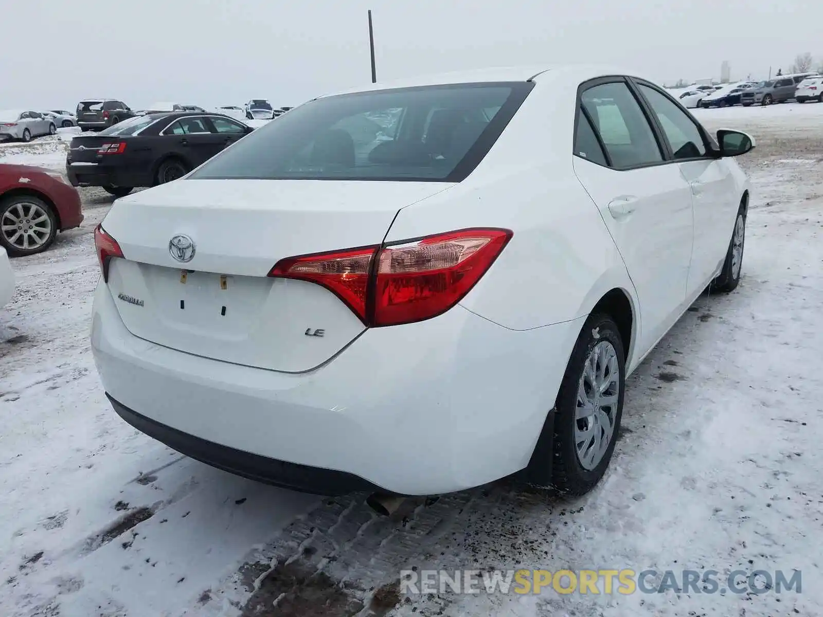 4 Photograph of a damaged car 2T1BURHEXKC227089 TOYOTA COROLLA 2019