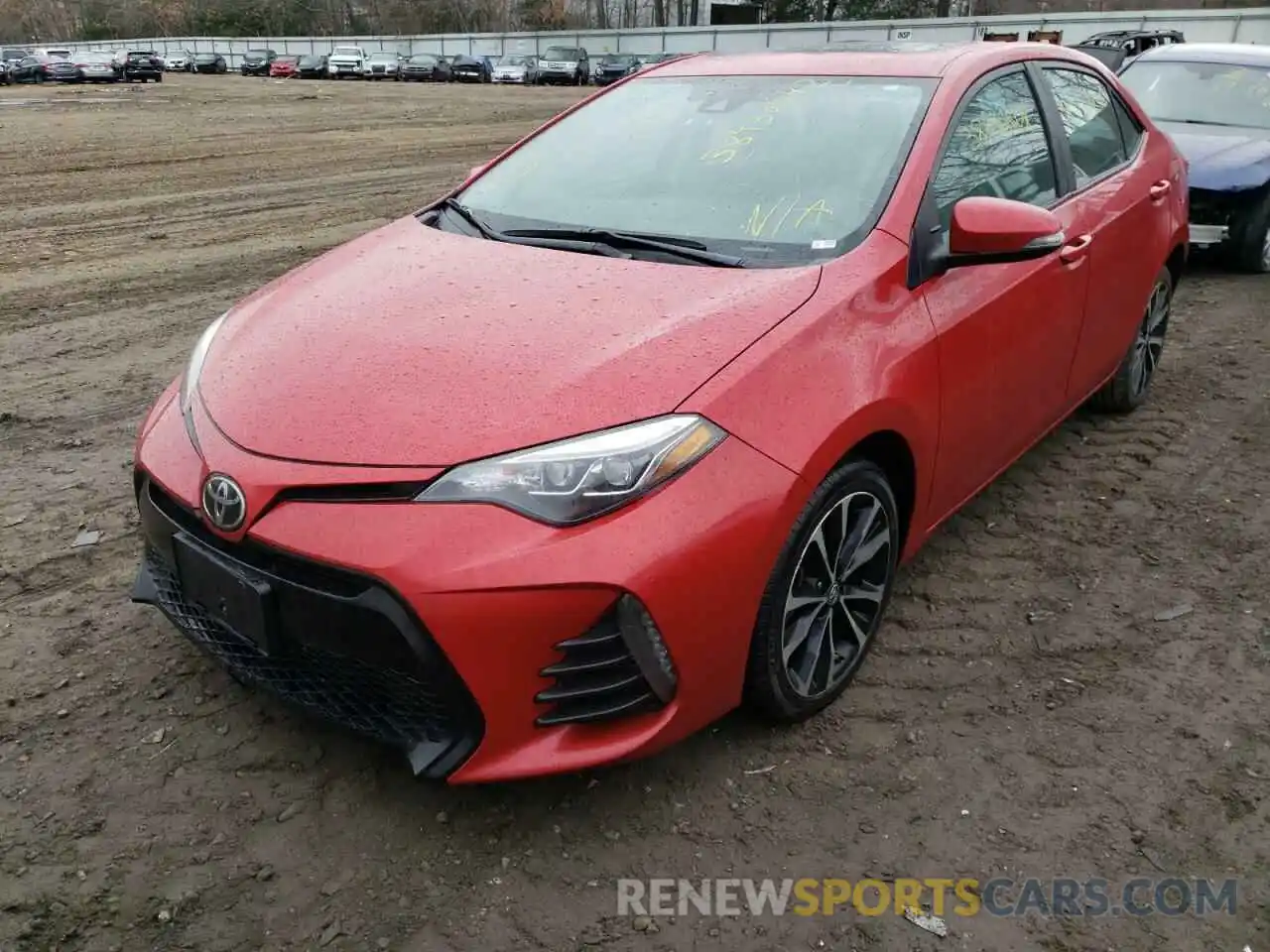 2 Photograph of a damaged car 2T1BURHEXKC227383 TOYOTA COROLLA 2019