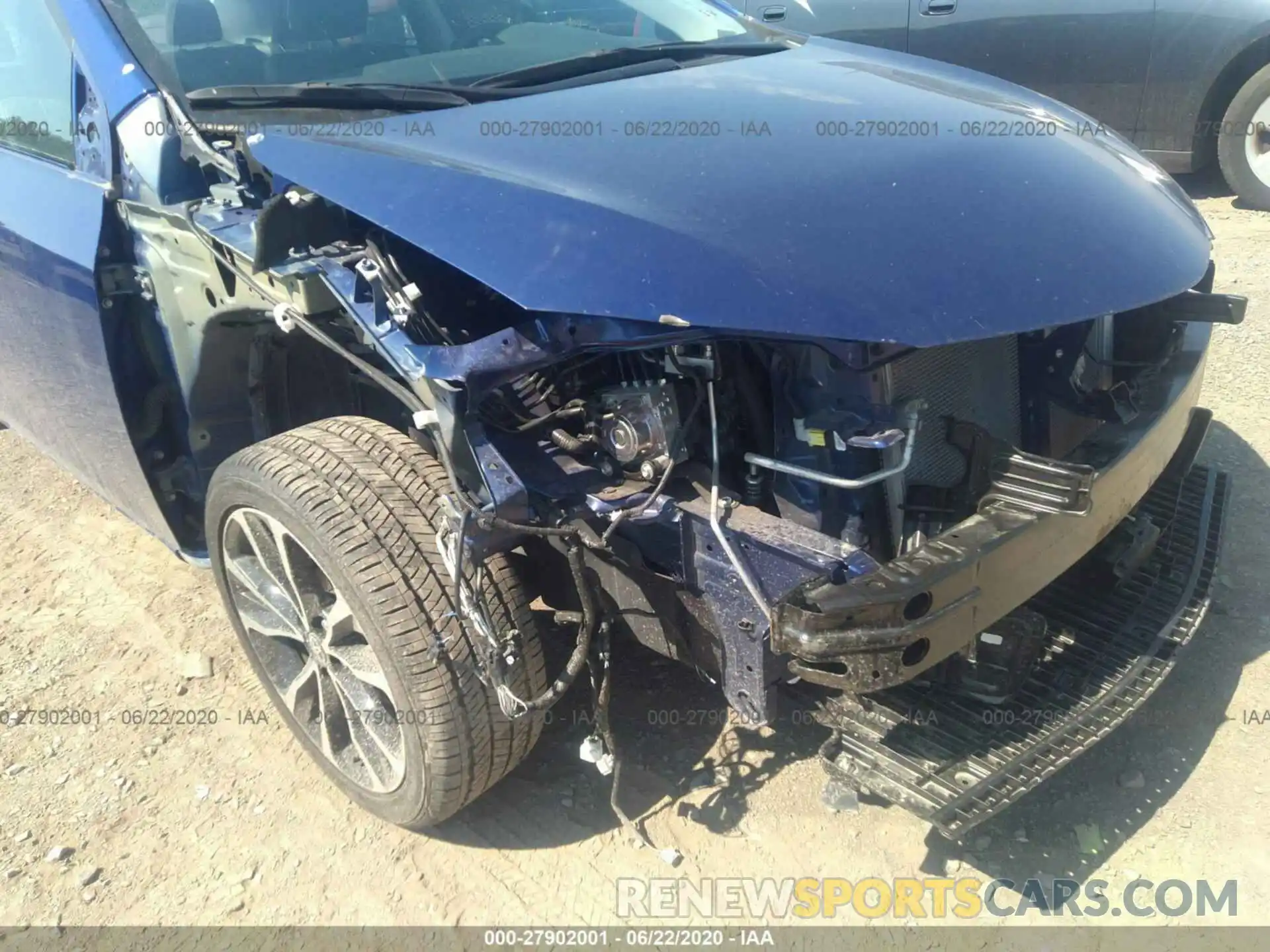 6 Photograph of a damaged car 2T1BURHEXKC227464 TOYOTA COROLLA 2019