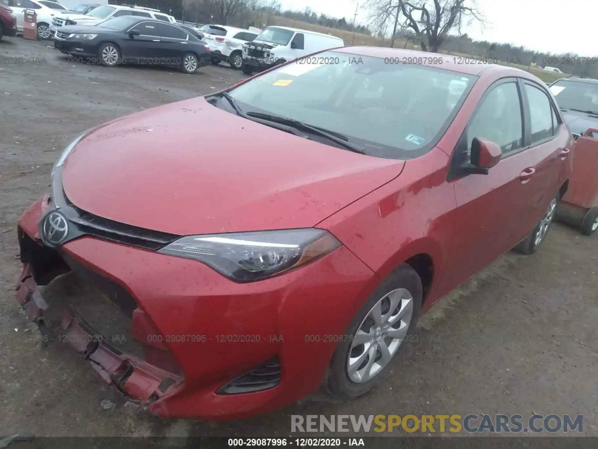 2 Photograph of a damaged car 2T1BURHEXKC227528 TOYOTA COROLLA 2019