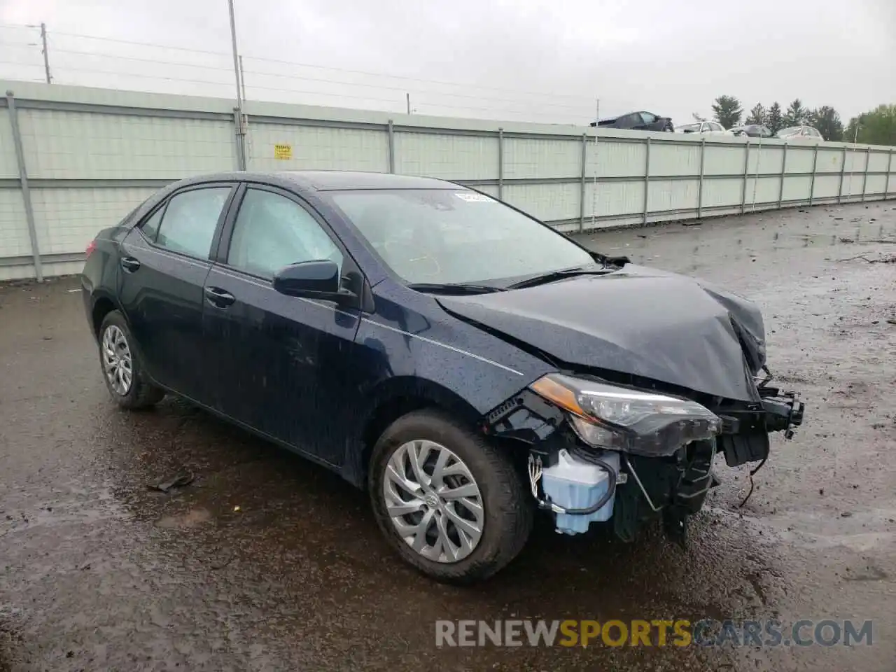 1 Photograph of a damaged car 2T1BURHEXKC227741 TOYOTA COROLLA 2019