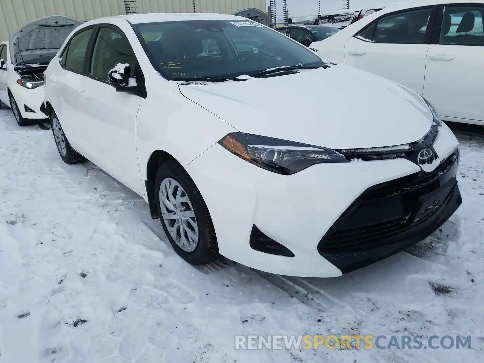 1 Photograph of a damaged car 2T1BURHEXKC228887 TOYOTA COROLLA 2019