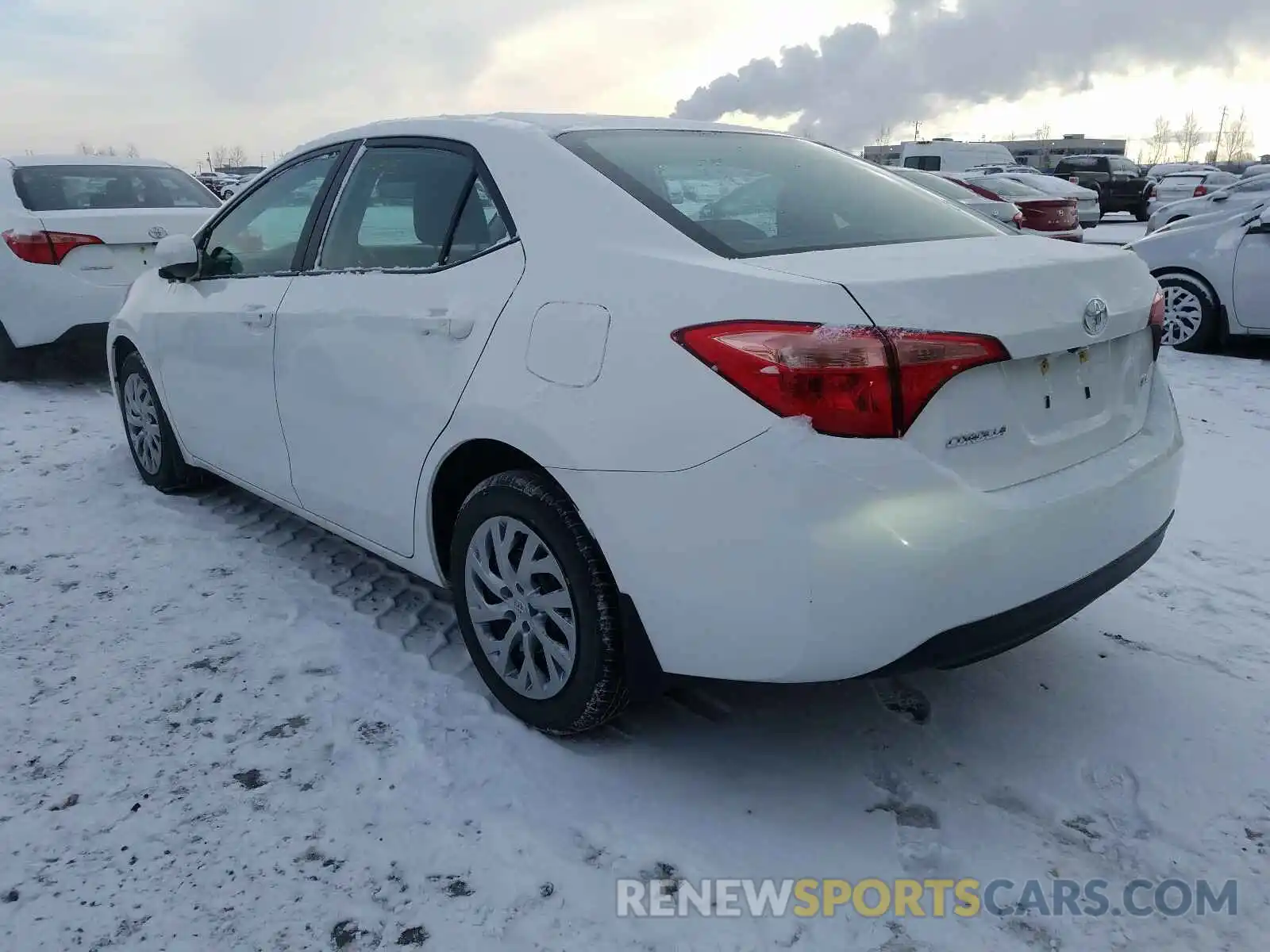 3 Photograph of a damaged car 2T1BURHEXKC228887 TOYOTA COROLLA 2019