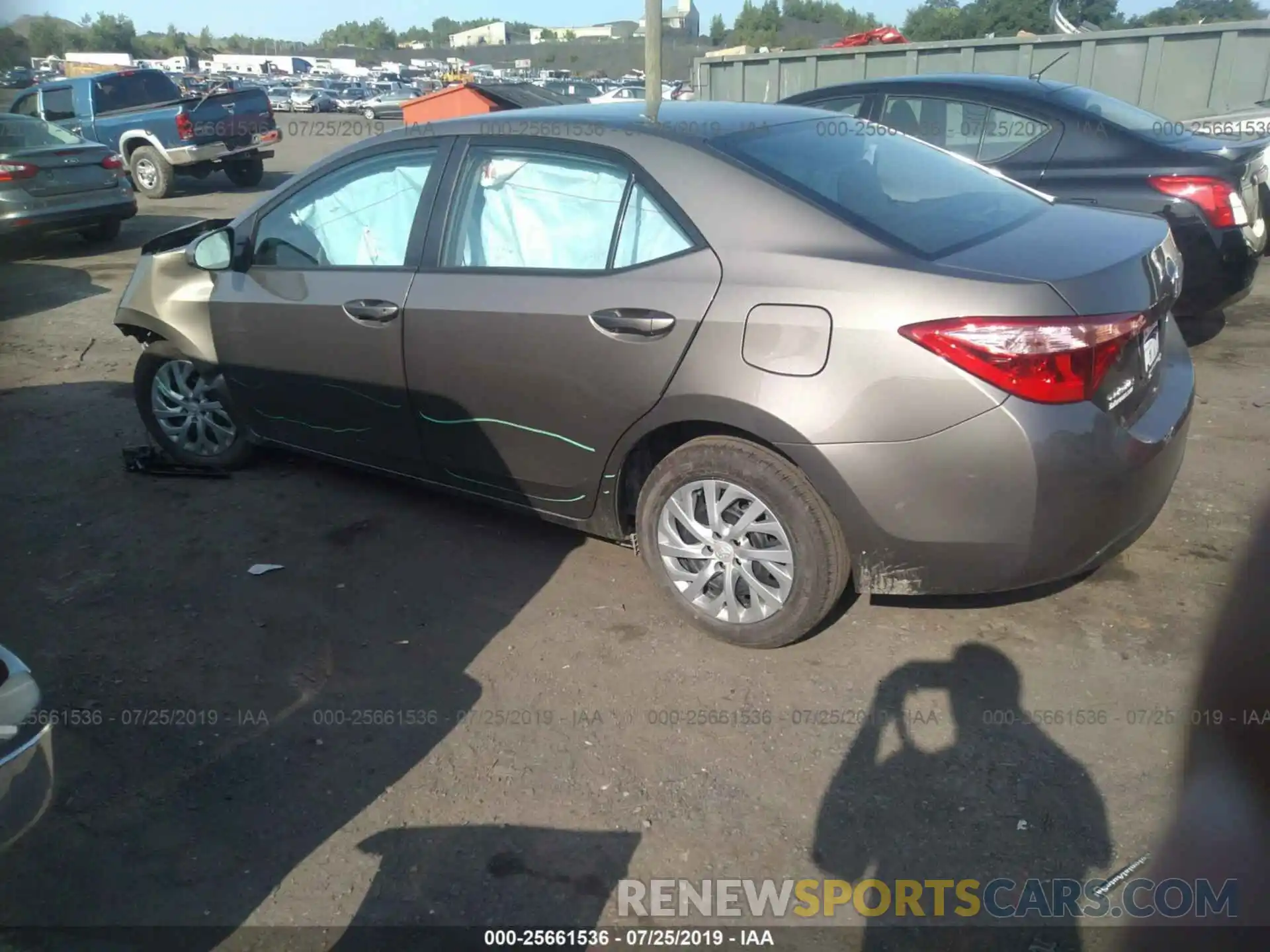 3 Photograph of a damaged car 2T1BURHEXKC229148 TOYOTA COROLLA 2019