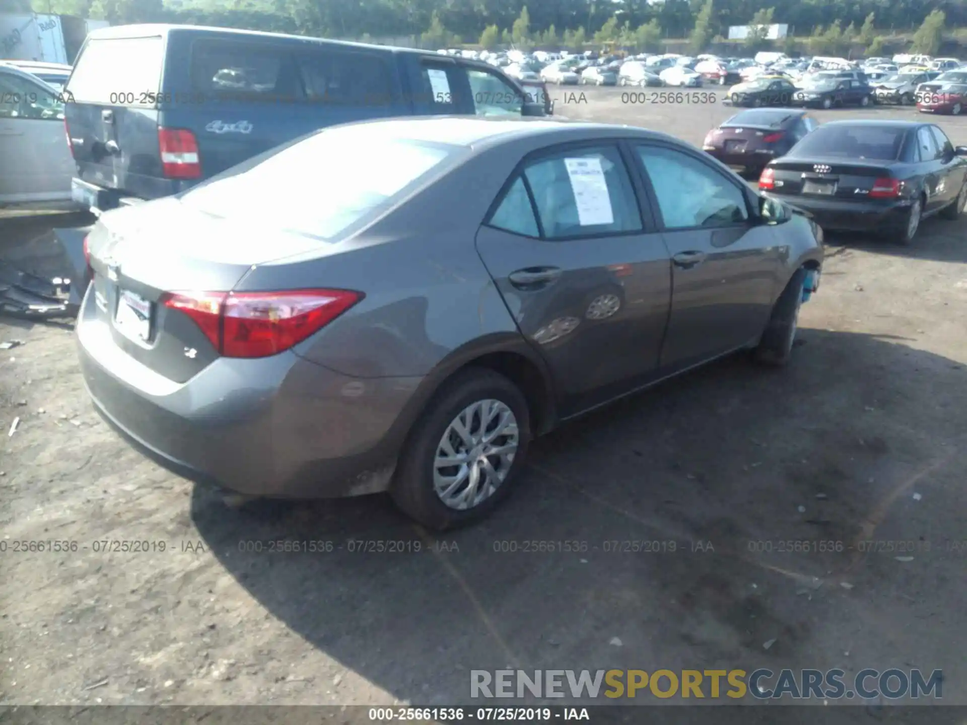 4 Photograph of a damaged car 2T1BURHEXKC229148 TOYOTA COROLLA 2019