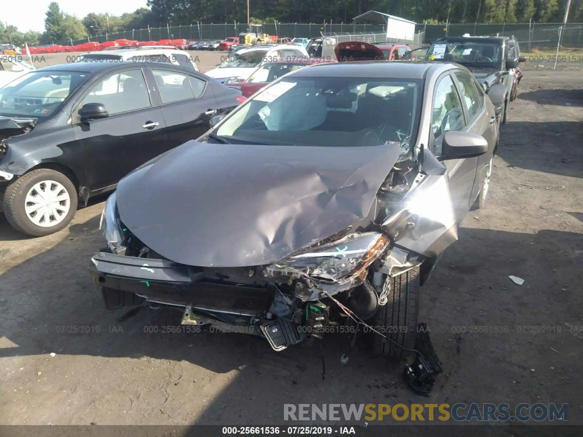 6 Photograph of a damaged car 2T1BURHEXKC229148 TOYOTA COROLLA 2019