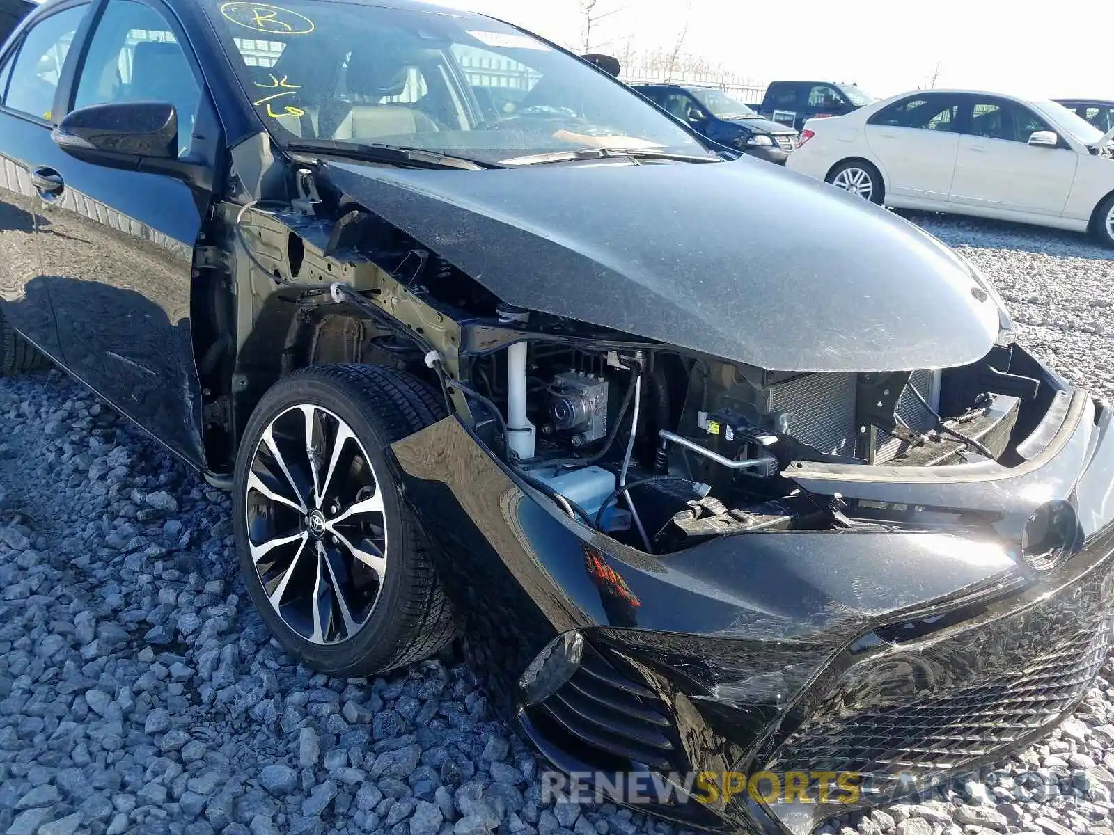 9 Photograph of a damaged car 2T1BURHEXKC229568 TOYOTA COROLLA 2019