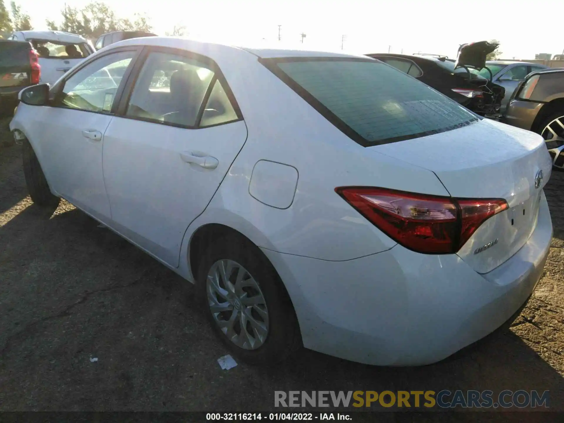 3 Photograph of a damaged car 2T1BURHEXKC229800 TOYOTA COROLLA 2019