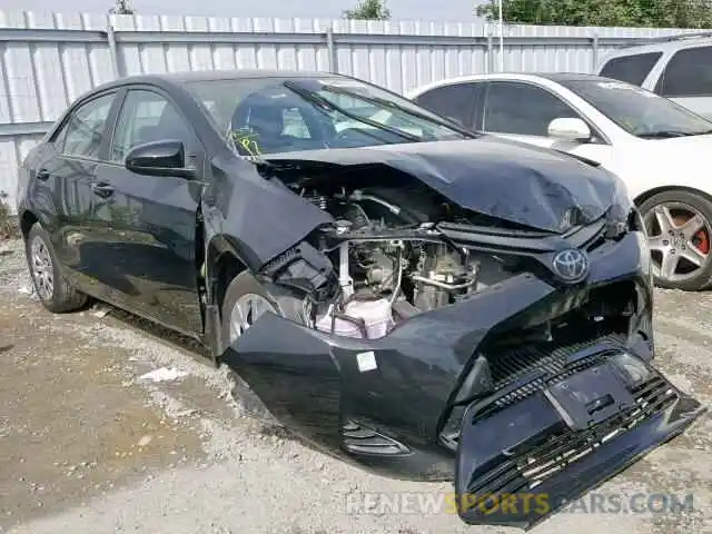 1 Photograph of a damaged car 2T1BURHEXKC229845 TOYOTA COROLLA 2019