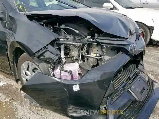 9 Photograph of a damaged car 2T1BURHEXKC229845 TOYOTA COROLLA 2019