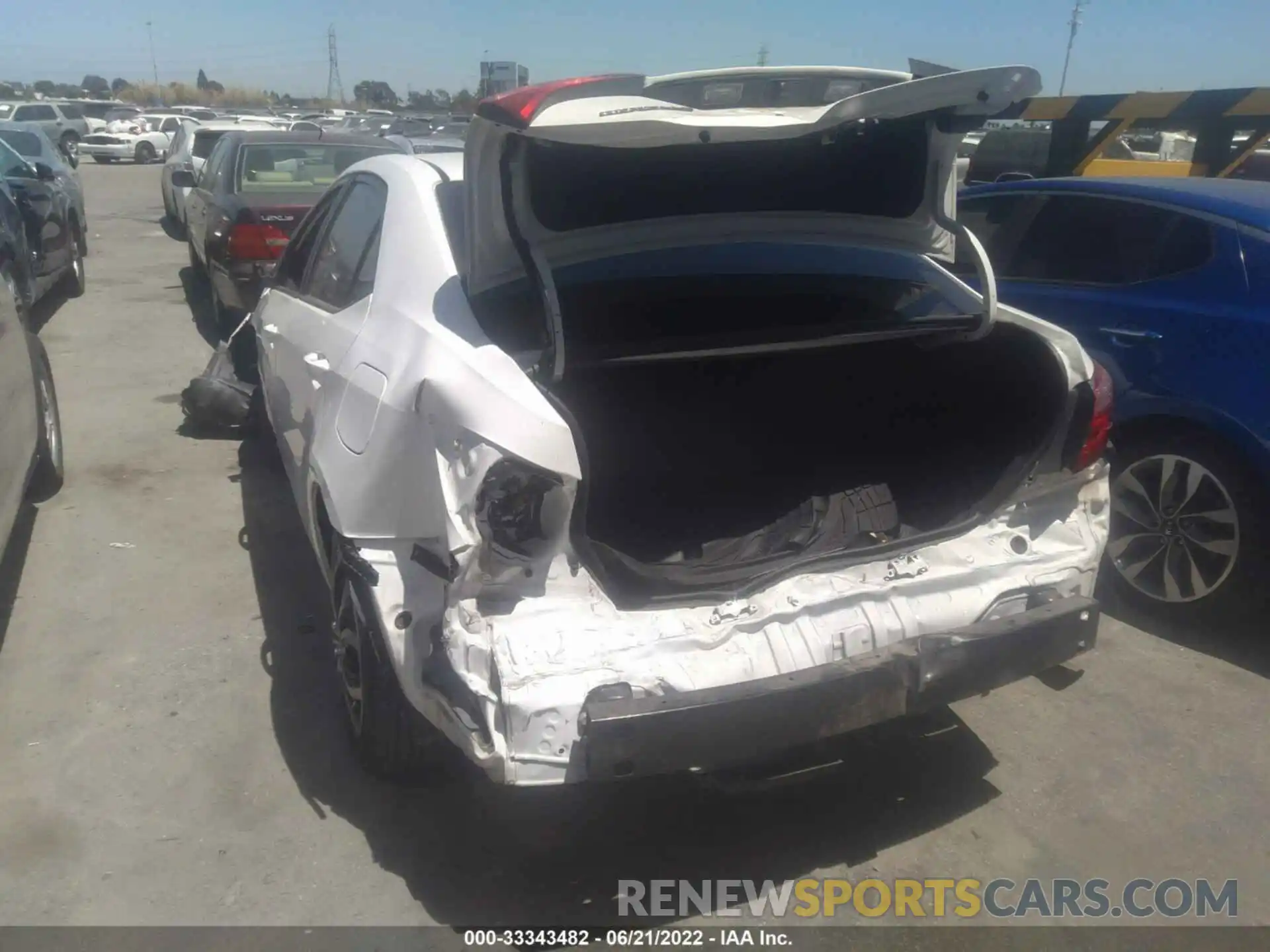 6 Photograph of a damaged car 2T1BURHEXKC230350 TOYOTA COROLLA 2019