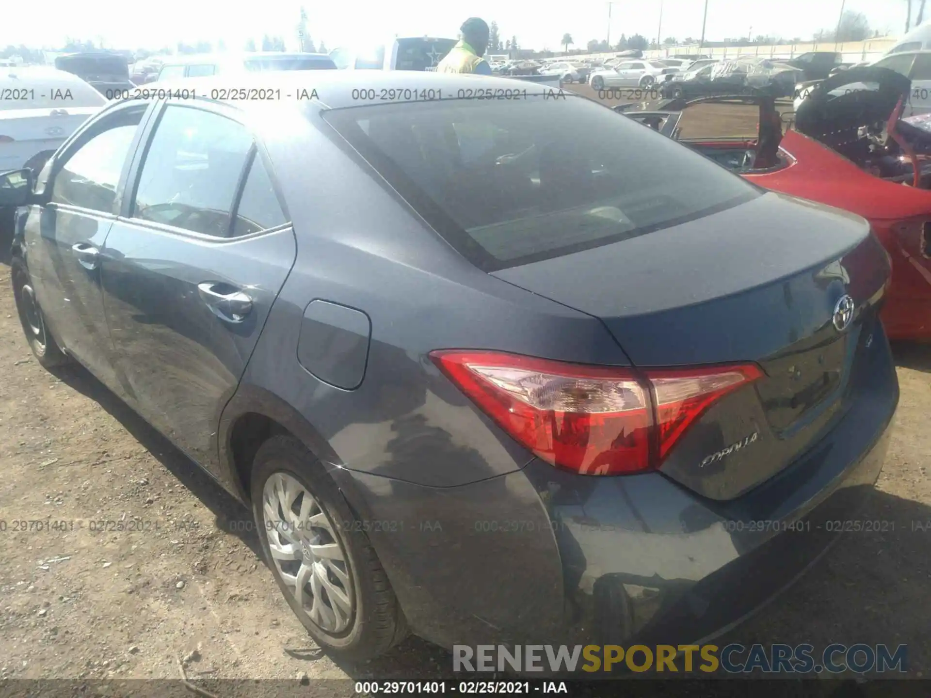 3 Photograph of a damaged car 2T1BURHEXKC231112 TOYOTA COROLLA 2019