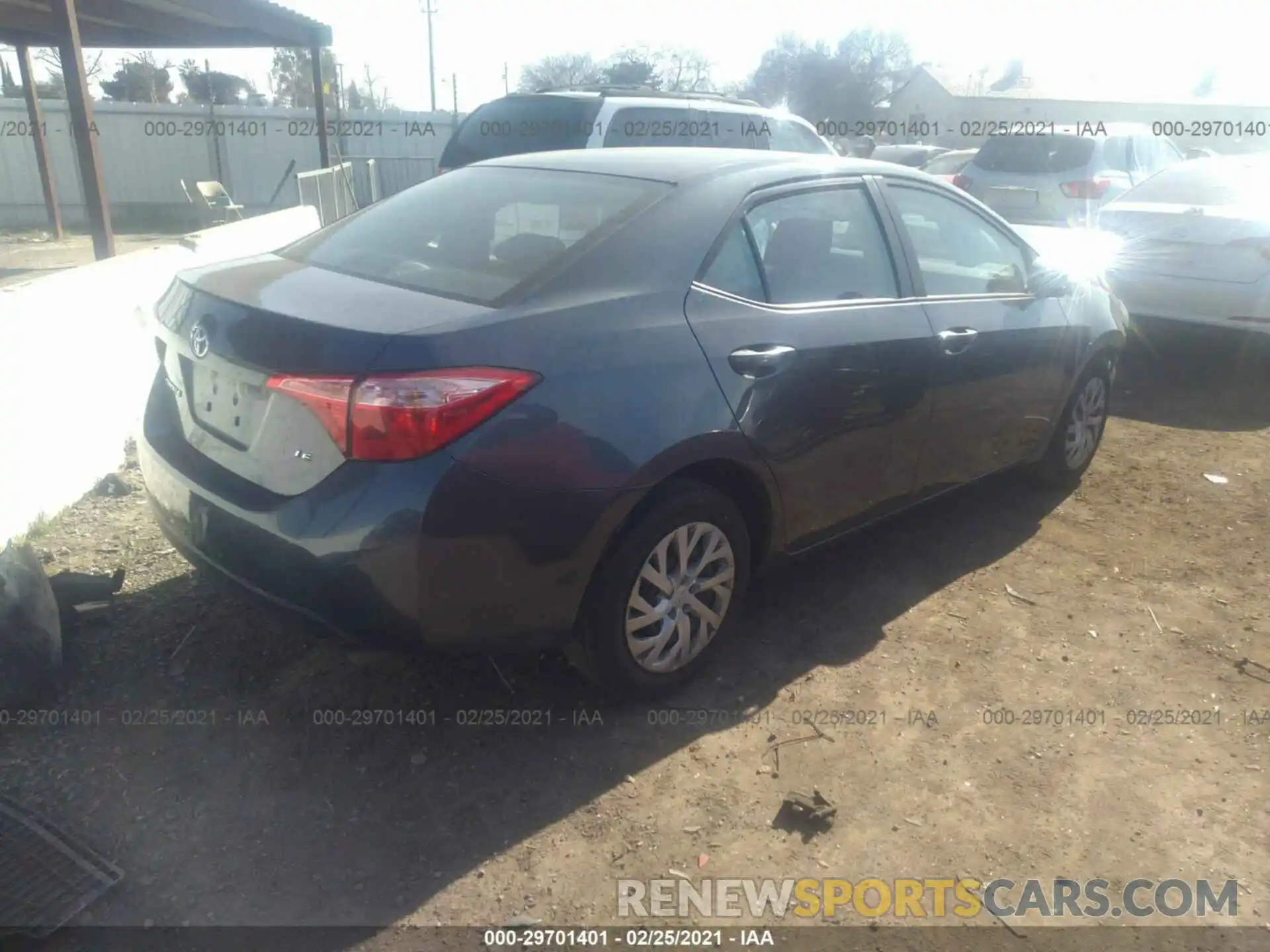 4 Photograph of a damaged car 2T1BURHEXKC231112 TOYOTA COROLLA 2019