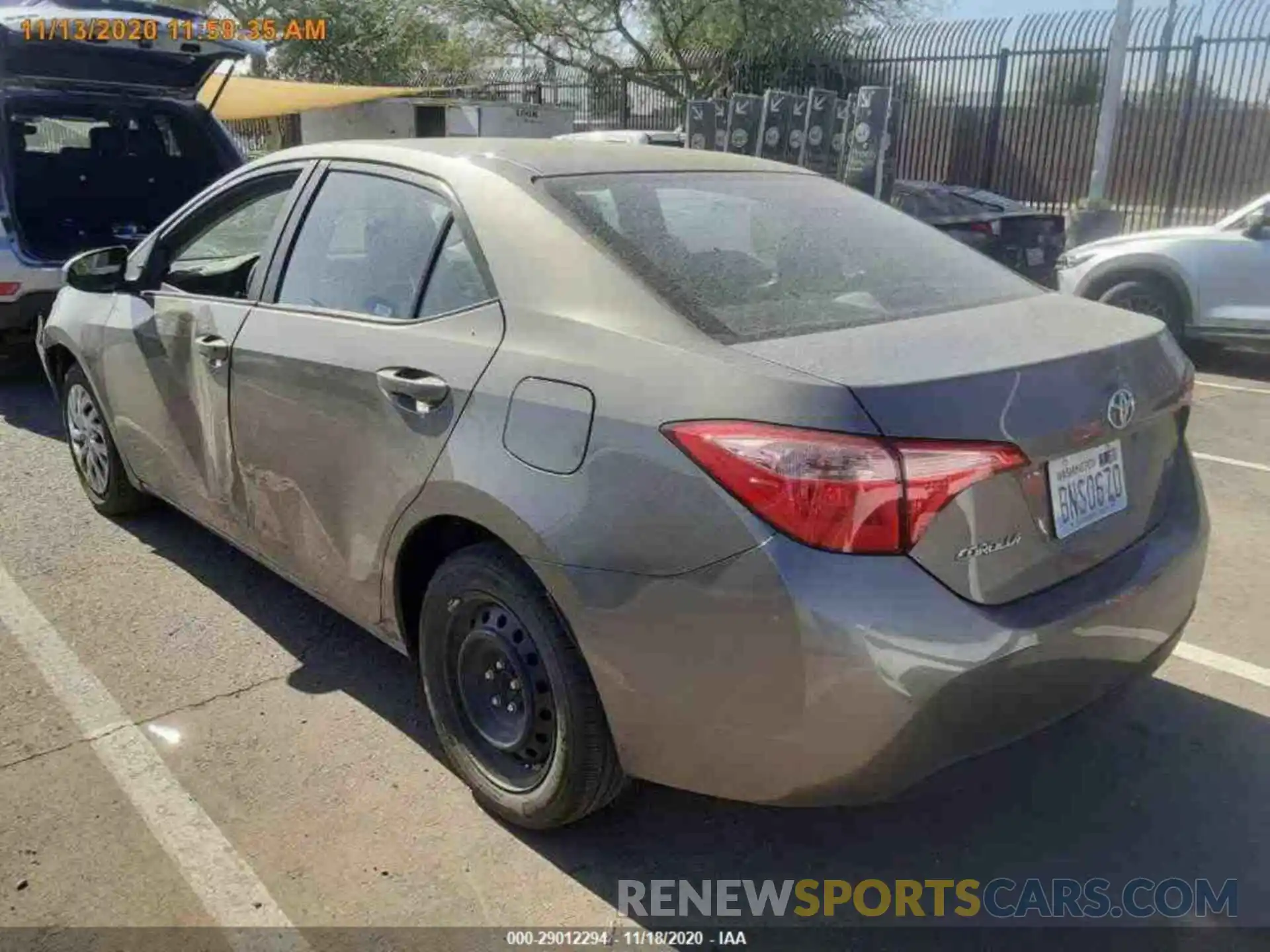 12 Photograph of a damaged car 2T1BURHEXKC231224 TOYOTA COROLLA 2019