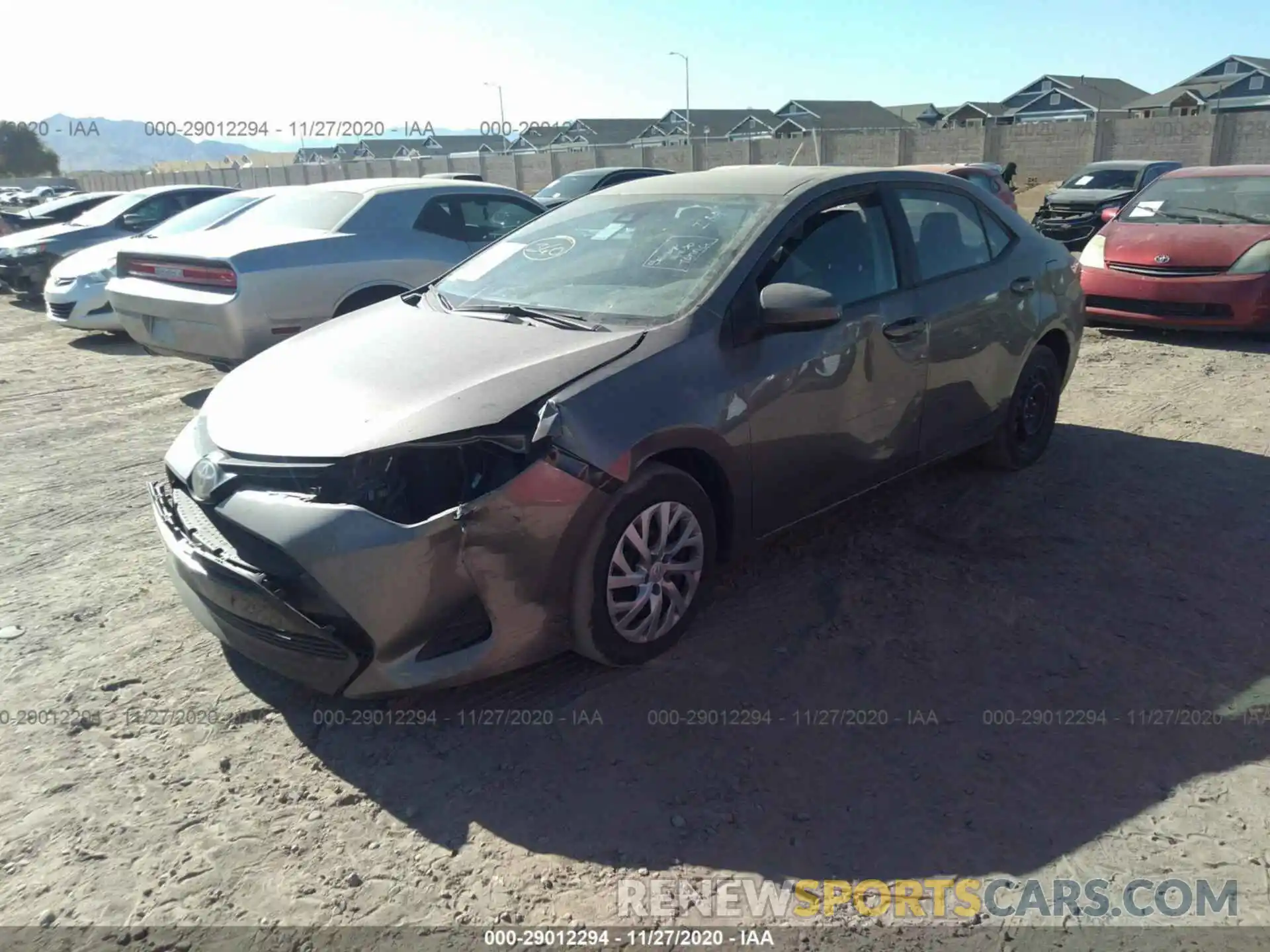 2 Photograph of a damaged car 2T1BURHEXKC231224 TOYOTA COROLLA 2019