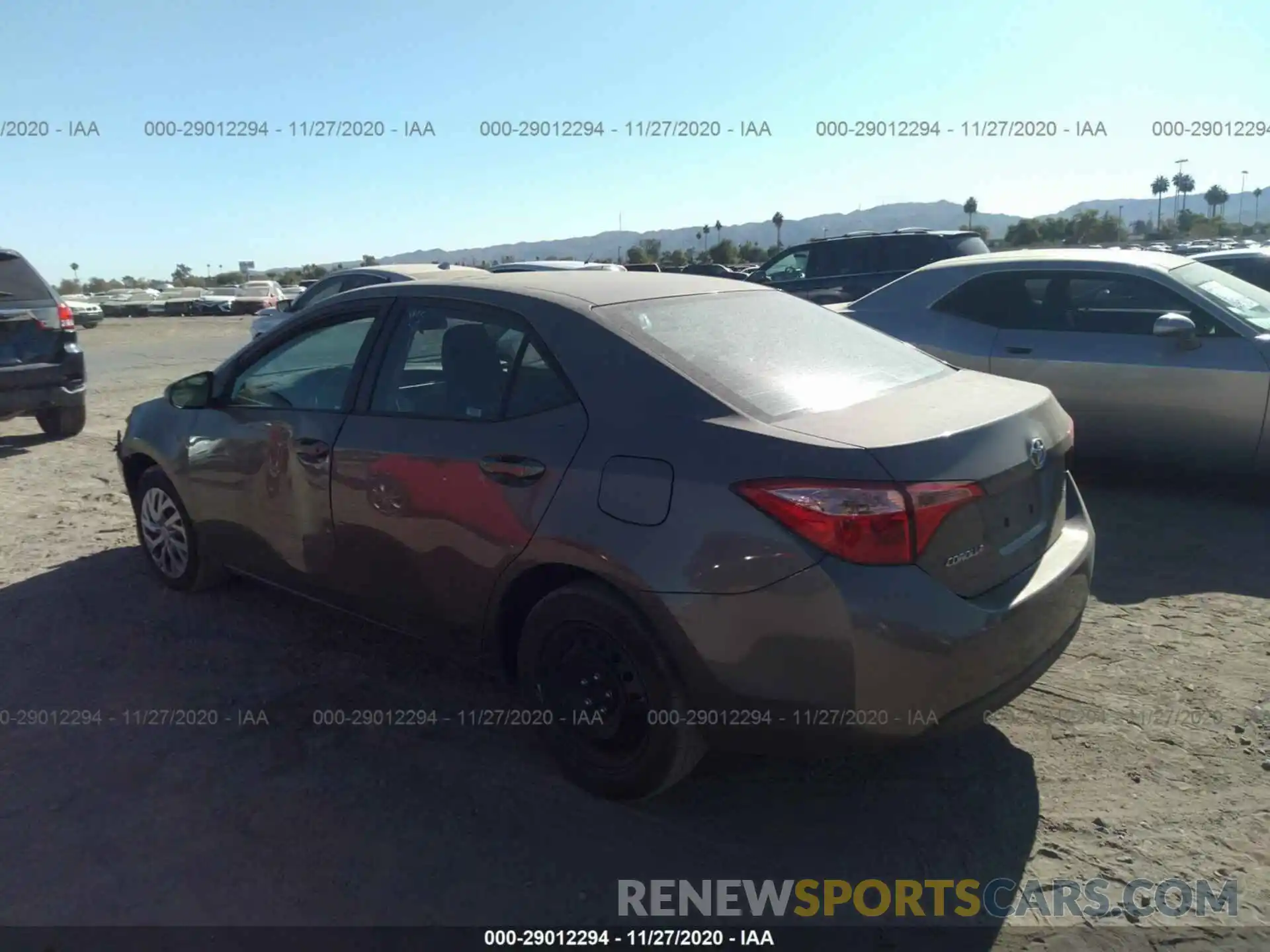 3 Photograph of a damaged car 2T1BURHEXKC231224 TOYOTA COROLLA 2019